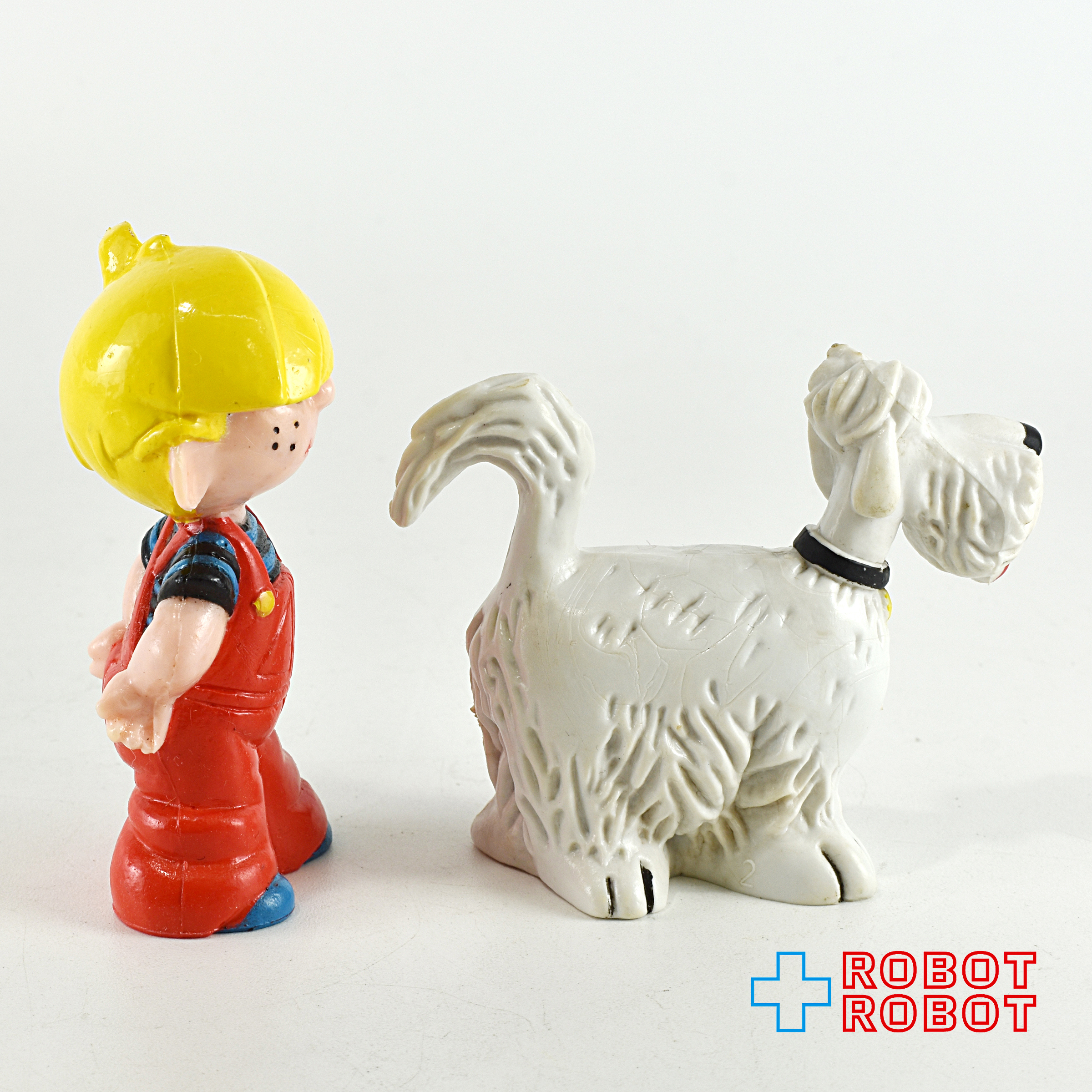 わんぱくデニスと犬のラフ PVCフィギュア セット HKE 1987 入荷写真