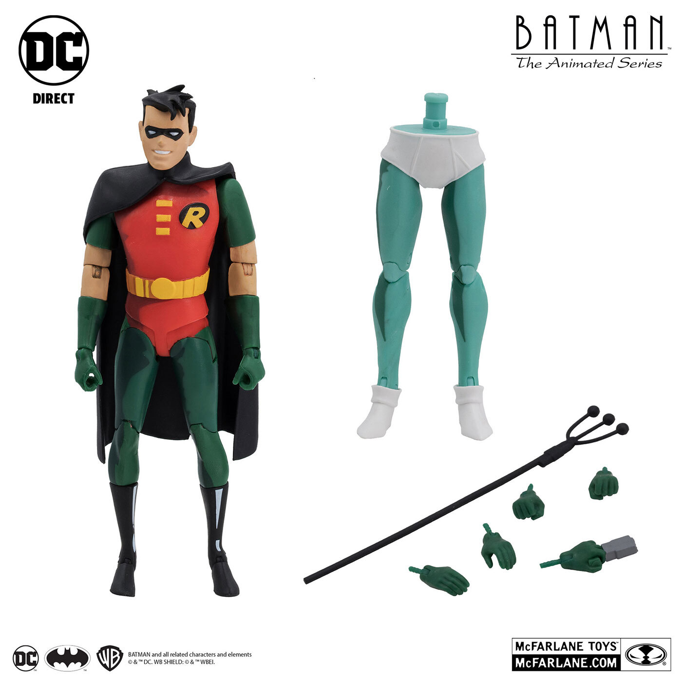 マクファーレン・トイズ DCダイレクト バットマン アニメイテッド #02 ロビン 6インチ アクションフィギュア 国内版 未開封 入荷写真