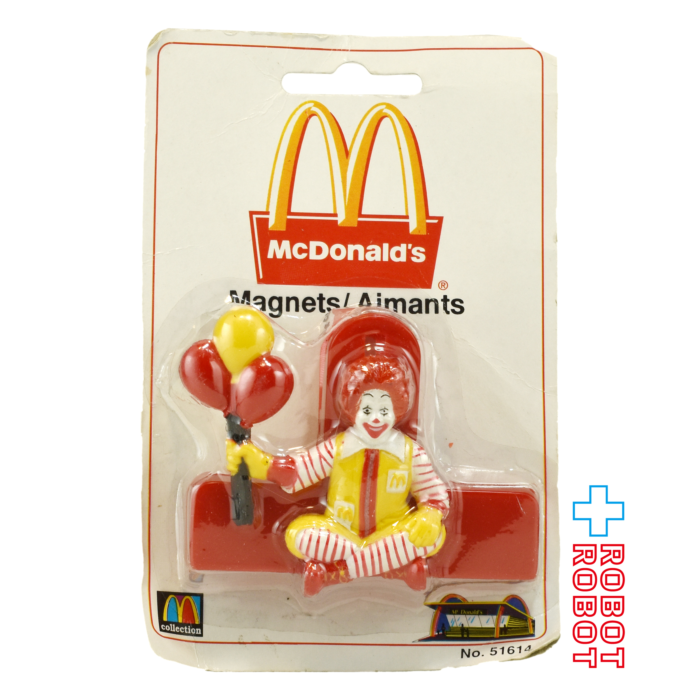 マクドナルドコレクション マグネット ロナルド クリップ 未開封 企業物 入荷写真