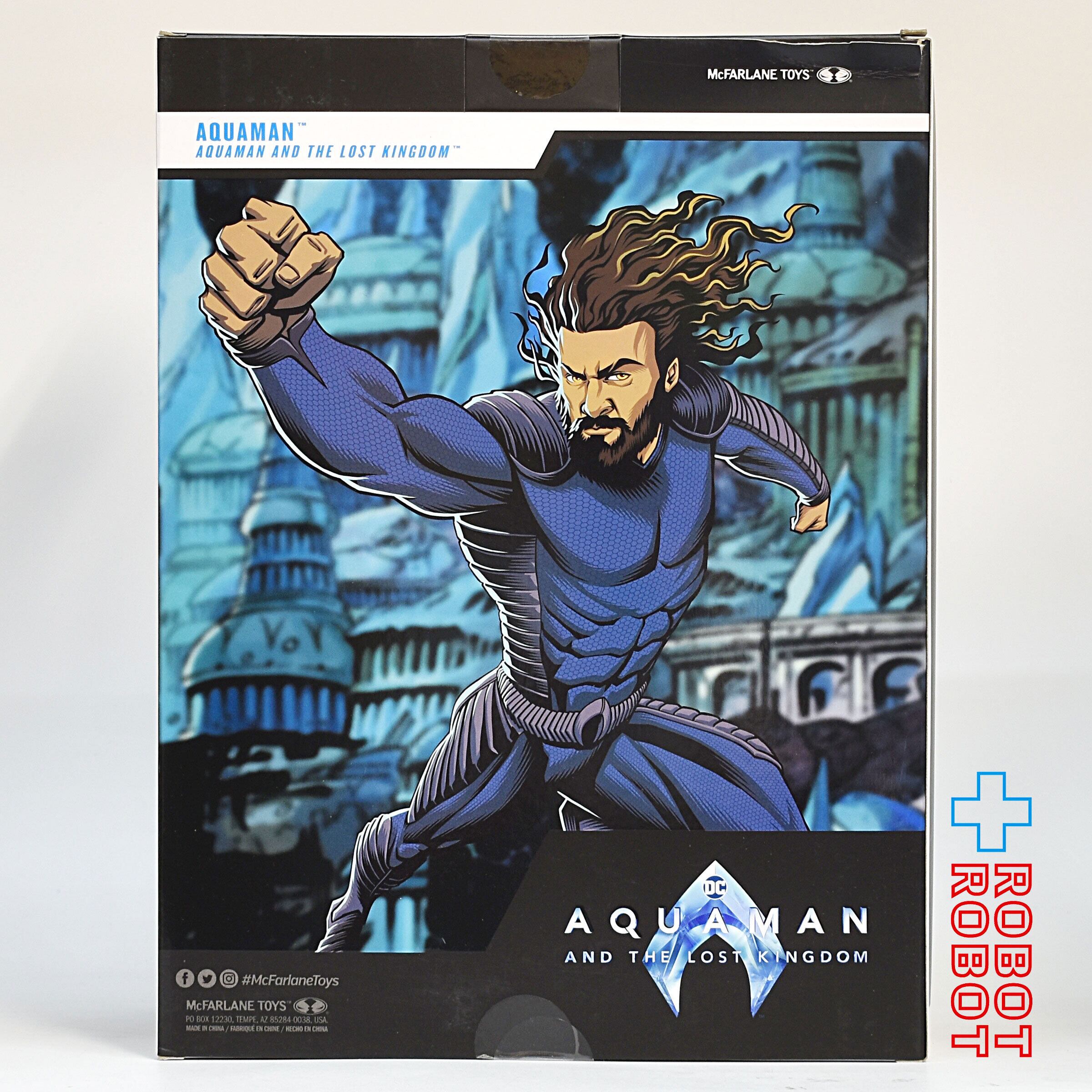 マクファーレン・トイズ DCマルチバース ポーズドスタチュー アクアマン 12インチ 未開封 入荷写真