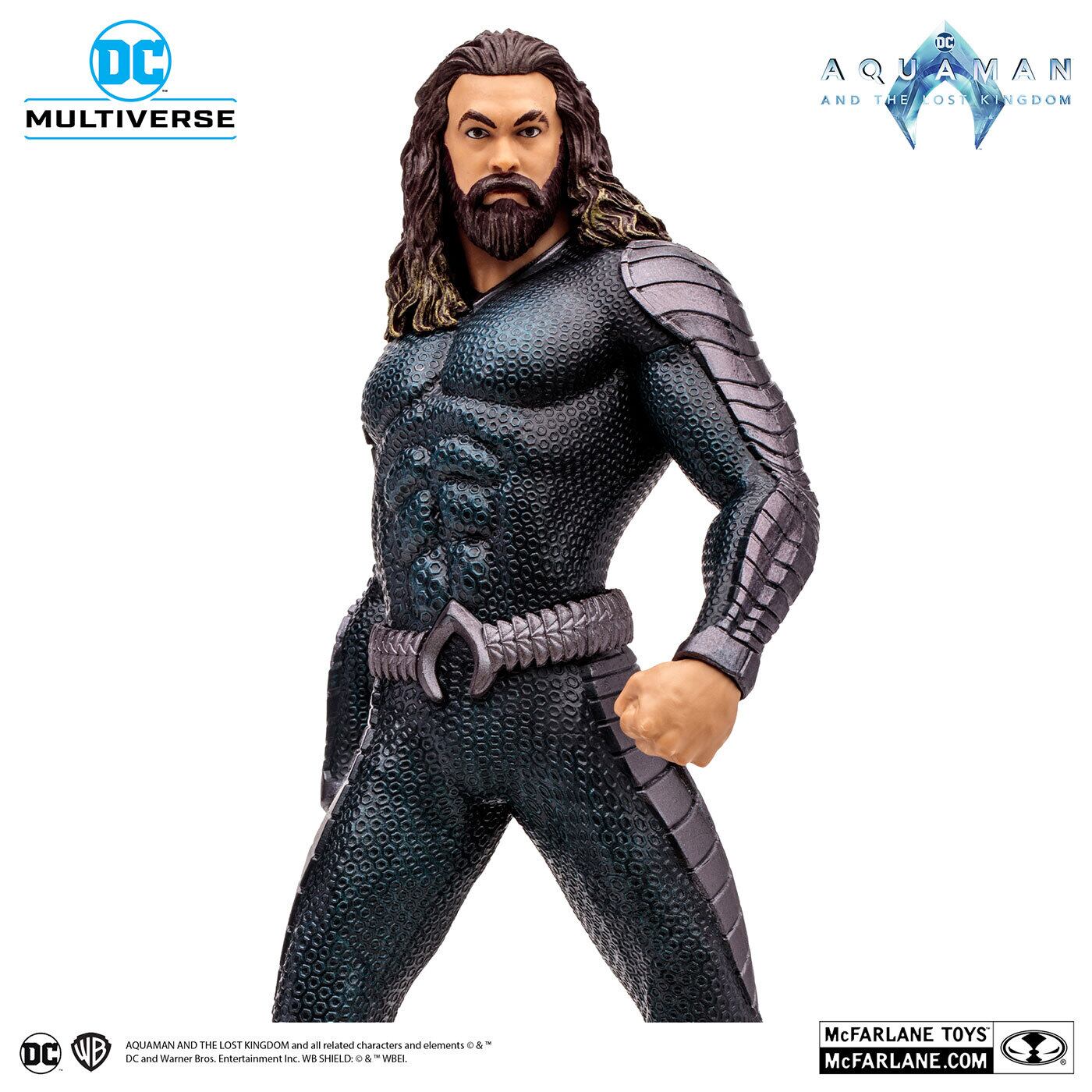 マクファーレン・トイズ DCマルチバース ポーズドスタチュー アクアマン 12インチ 未開封 入荷写真