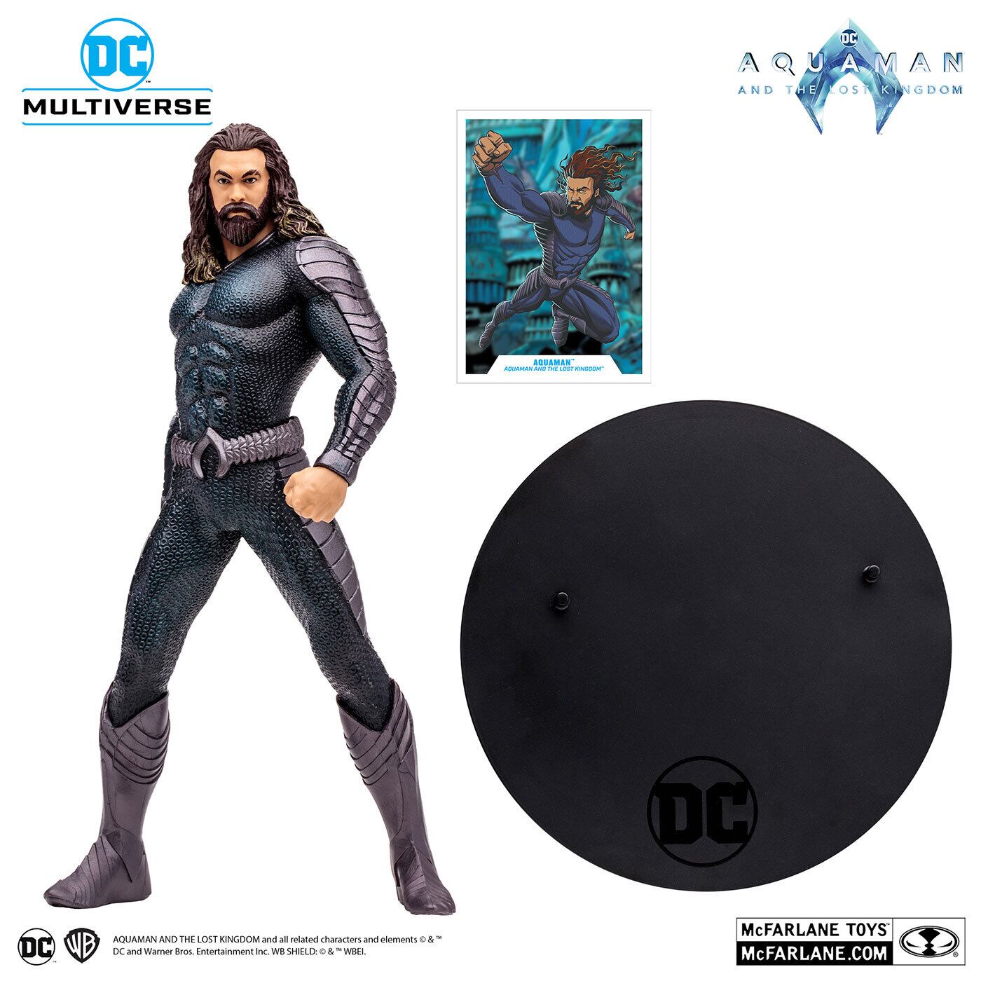 マクファーレン・トイズ DCマルチバース ポーズドスタチュー アクアマン 12インチ 未開封 入荷写真