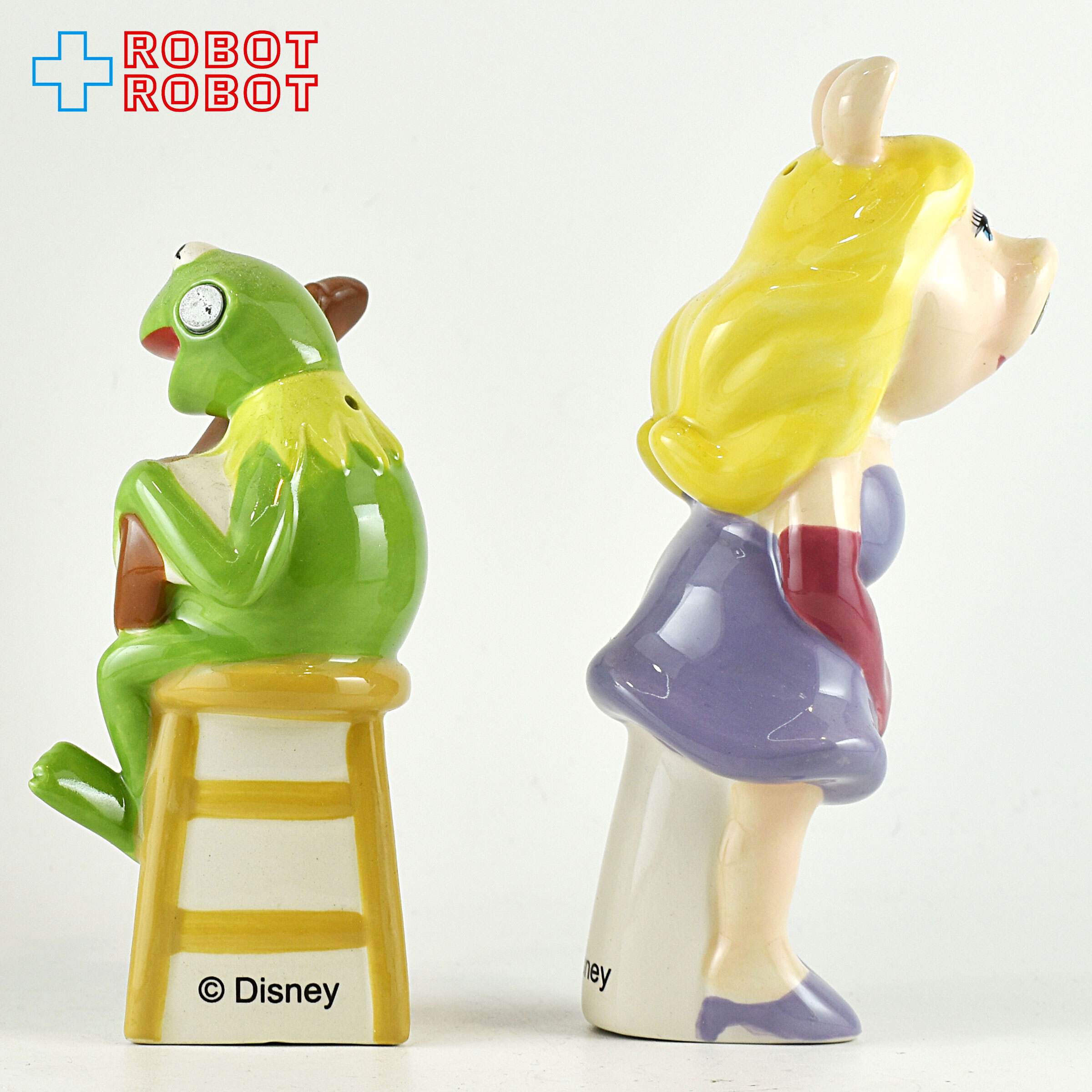 マペッツ ミス・ピギー キッシング カーミット マグネティック ソルト & ペッパー シェイカーズ 箱入 入荷写真