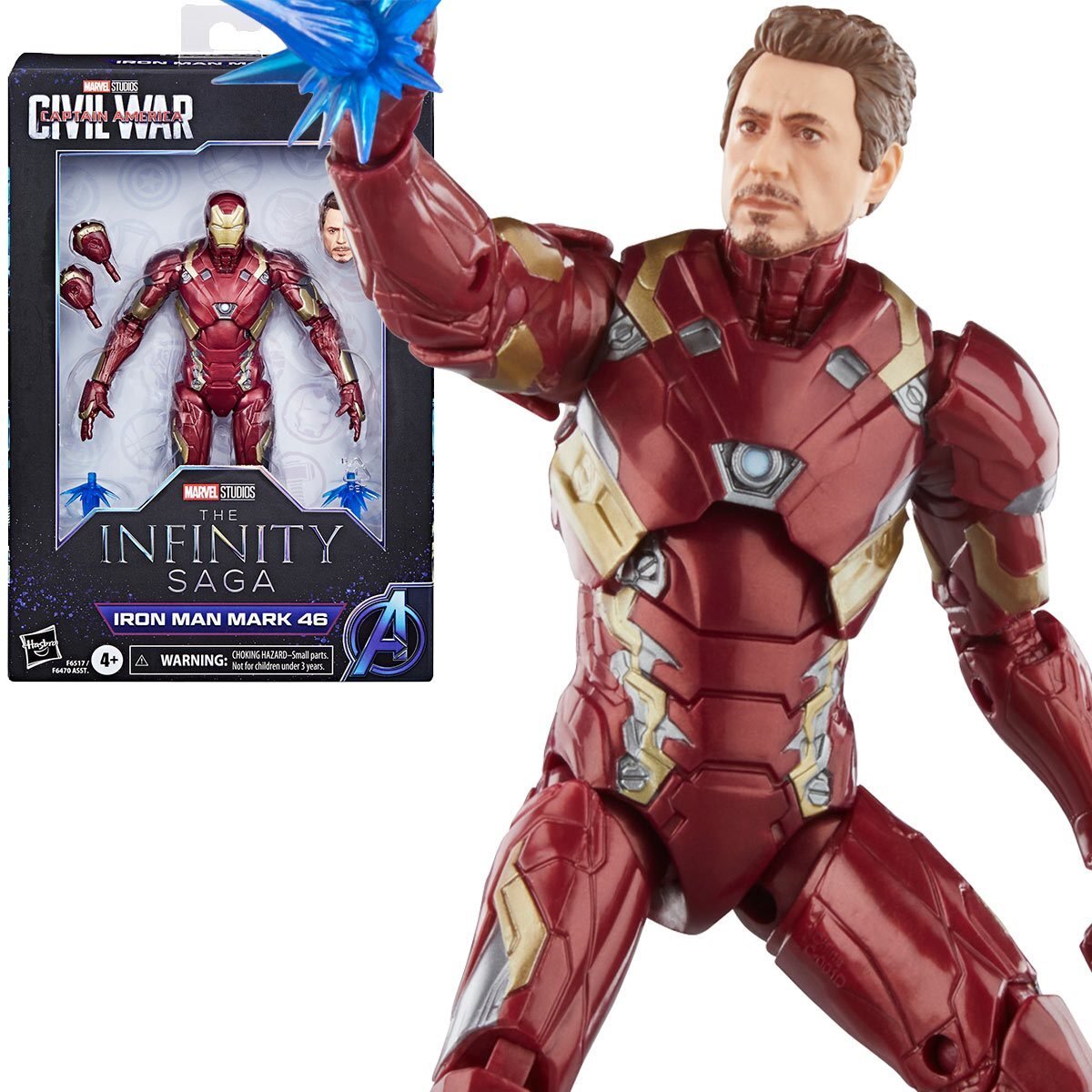 マーベルレジェンド インフィニティ・サーガ シビル・ウォー／キャプテン・アメリカ アイアンマン・マーク46 6インチ アクションフィギュア 未開封 入荷写真