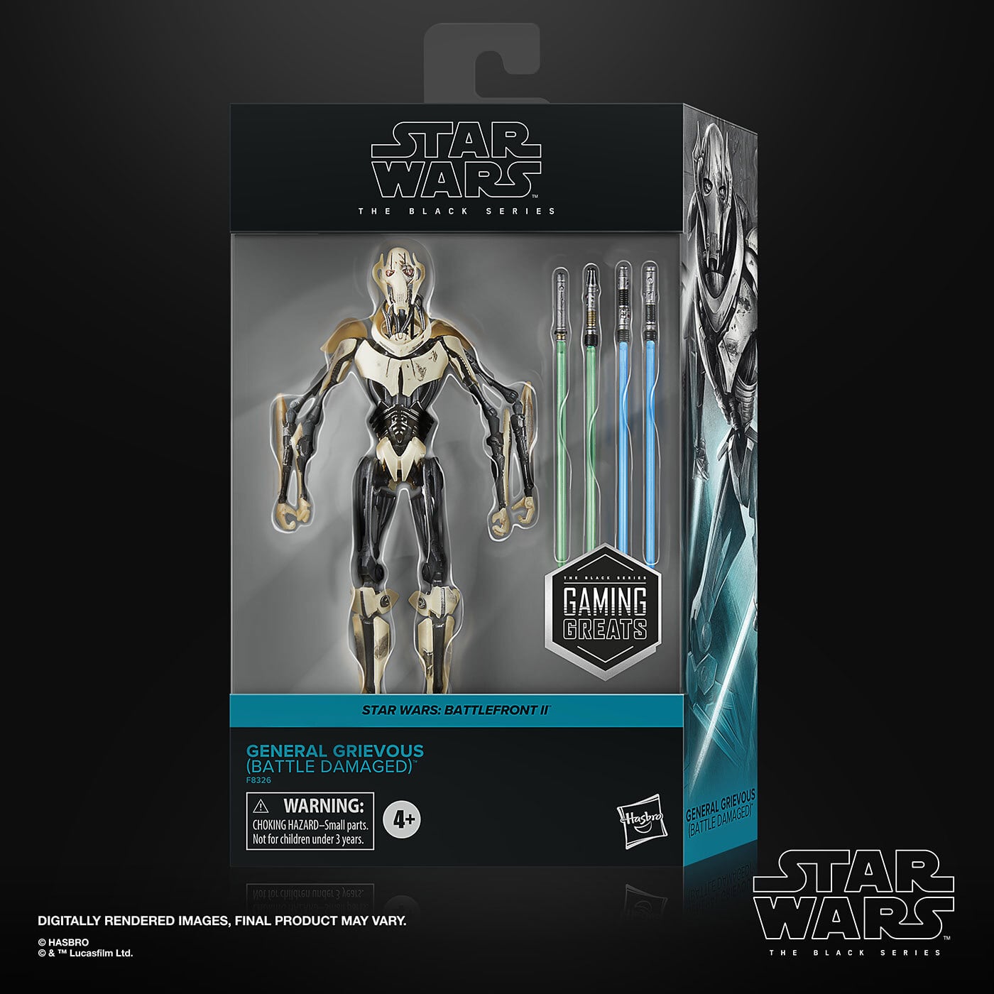スター・ウォーズ ブラックシリーズ バトルフロント2 グリーヴァス将軍 バトルダメージ 6インチフィギュア [ゲーミング・グレート] US版 未開封 入荷写真