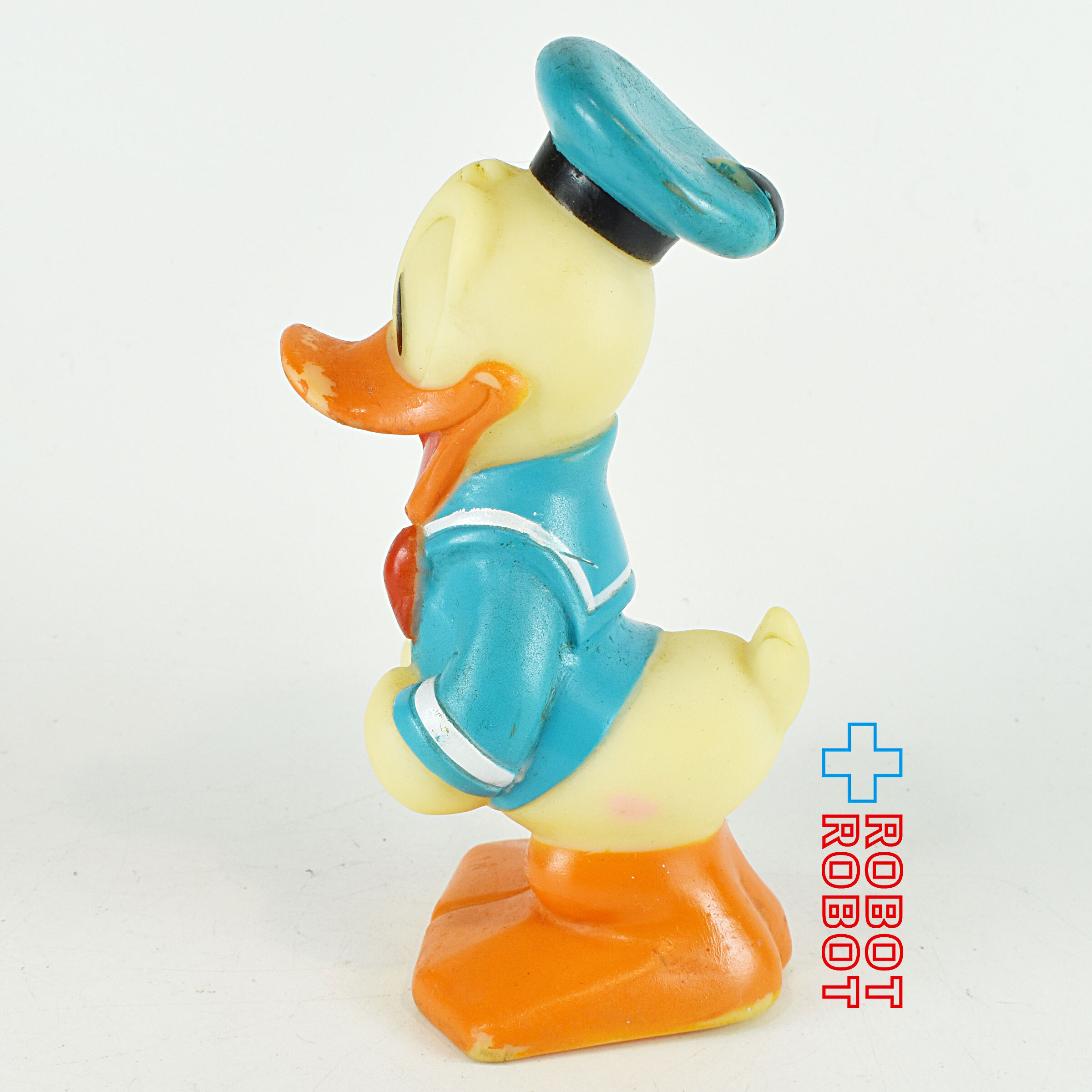 ディズニー ドナルドダック スクイーク ラバードール フィギュア 香港 1982 入荷写真