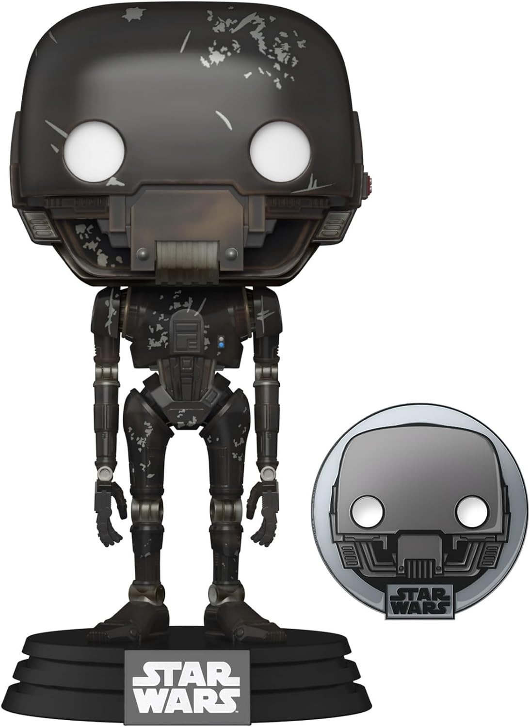 ファンコ POP! 146 スター・ウォーズ アクロス・ザ・ギャラクシー K-2SO (ジェダ) ビニールフィギュア & ピンズ アマゾン限定 箱入 入荷写真