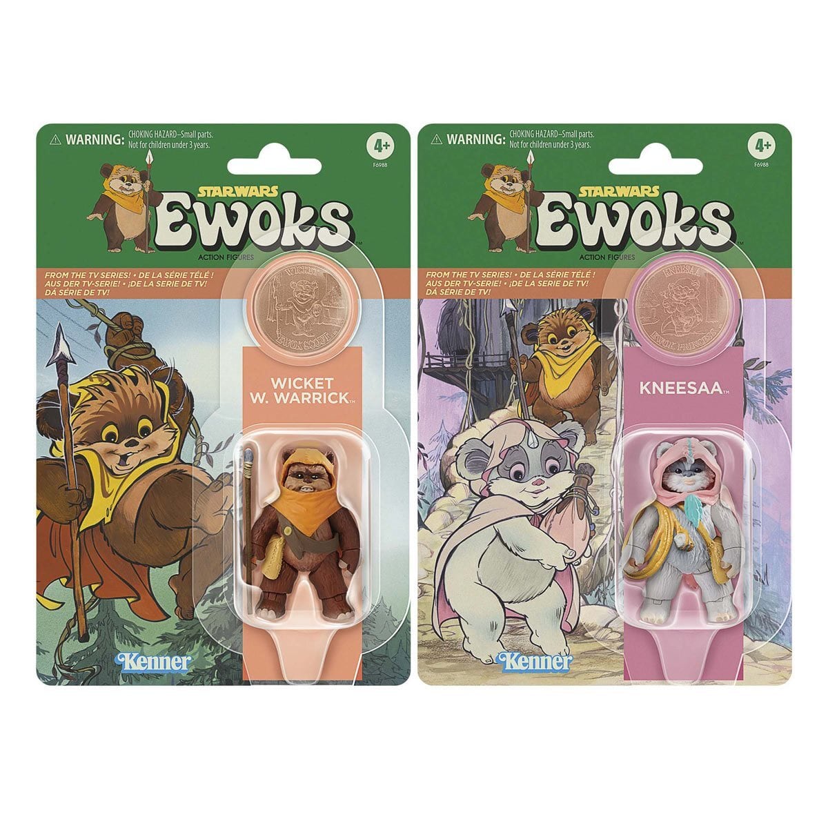 スター・ウォーズ イウォークス ウィケット＆ニーサ [EWOKS] ヴィンテージコレクション 3.75インチ アクションフィギュア ２パック 未開封