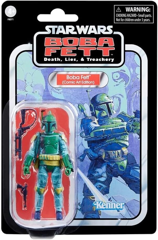 スター・ウォーズ VC278 ボバ・フェット (コミックアートエディション) [ボバ・フェット] ヴィンテージコレクション 3.75インチ アクションフィギュア 未開封 ※ブリスター潰れ 入荷写真