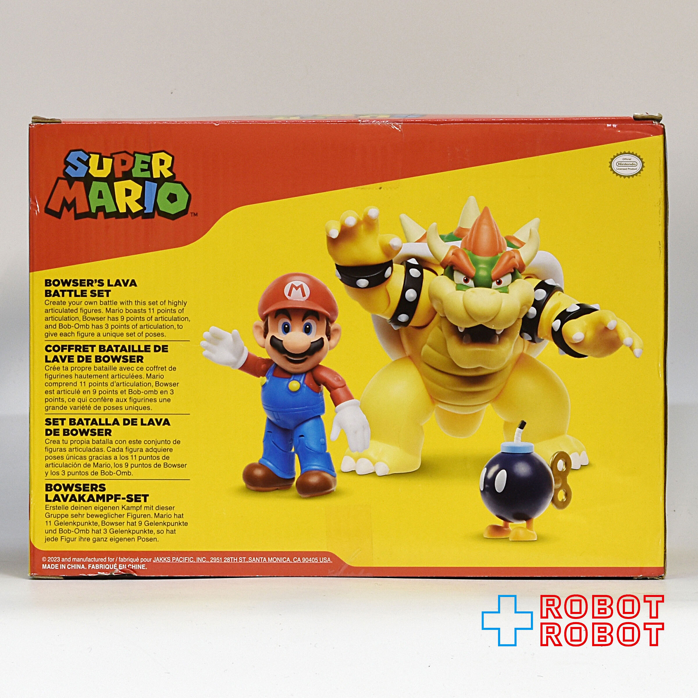 ワールドオブニンテンドー スーパーマリオ クッパ城 バトルセット 箱入未開封 入荷写真