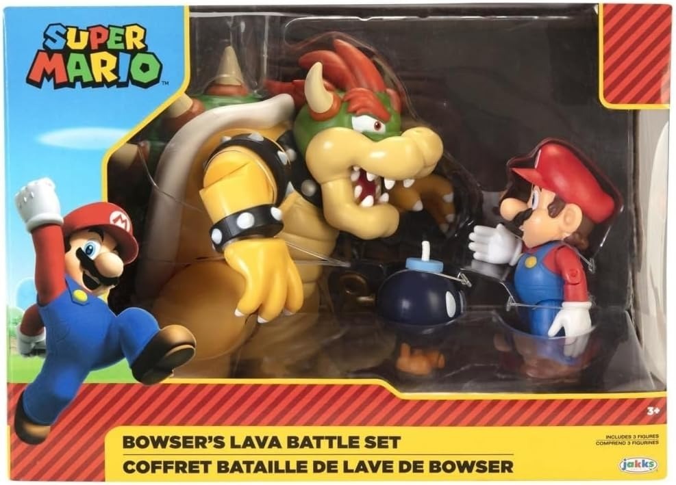 ワールドオブニンテンドー スーパーマリオ クッパ城 バトルセット 箱入未開封 入荷写真