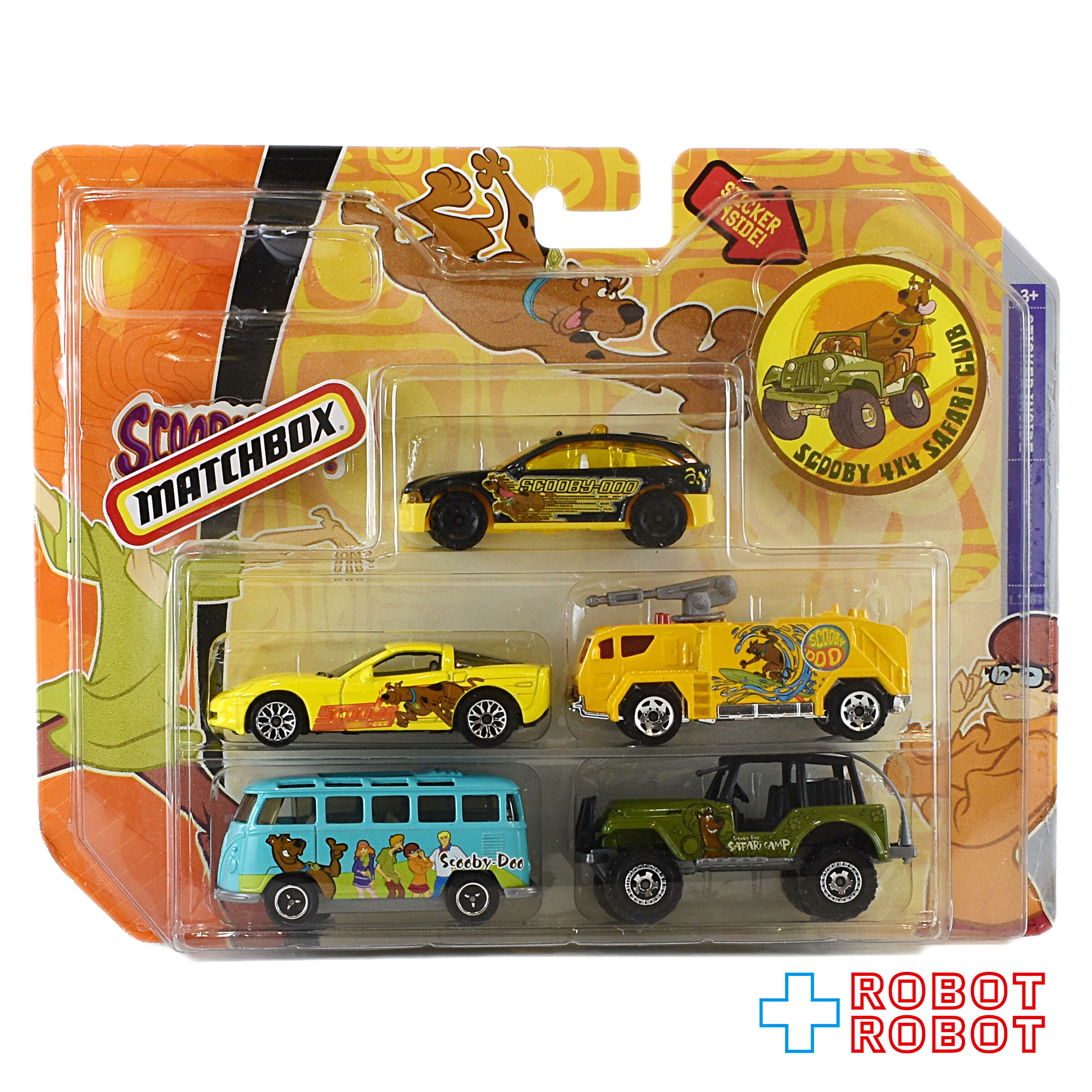 マテル マッチボックス ハンナバーベラ スクービー・ドゥー ミニカー 5パック 箱入未開封 入荷写真