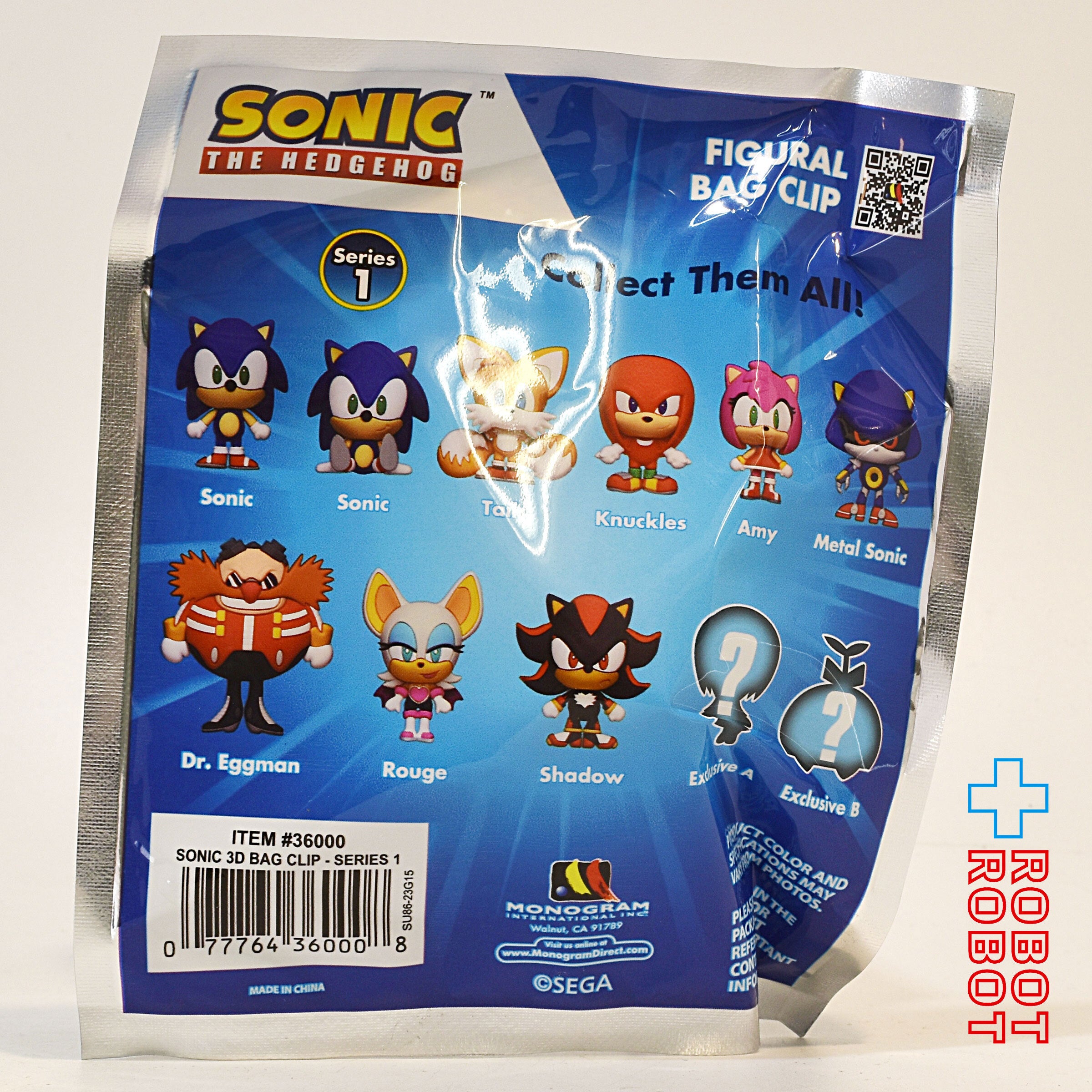 モノグラム フィギュラル バッグ クリップ ソニック 1パック 未開封 入荷写真