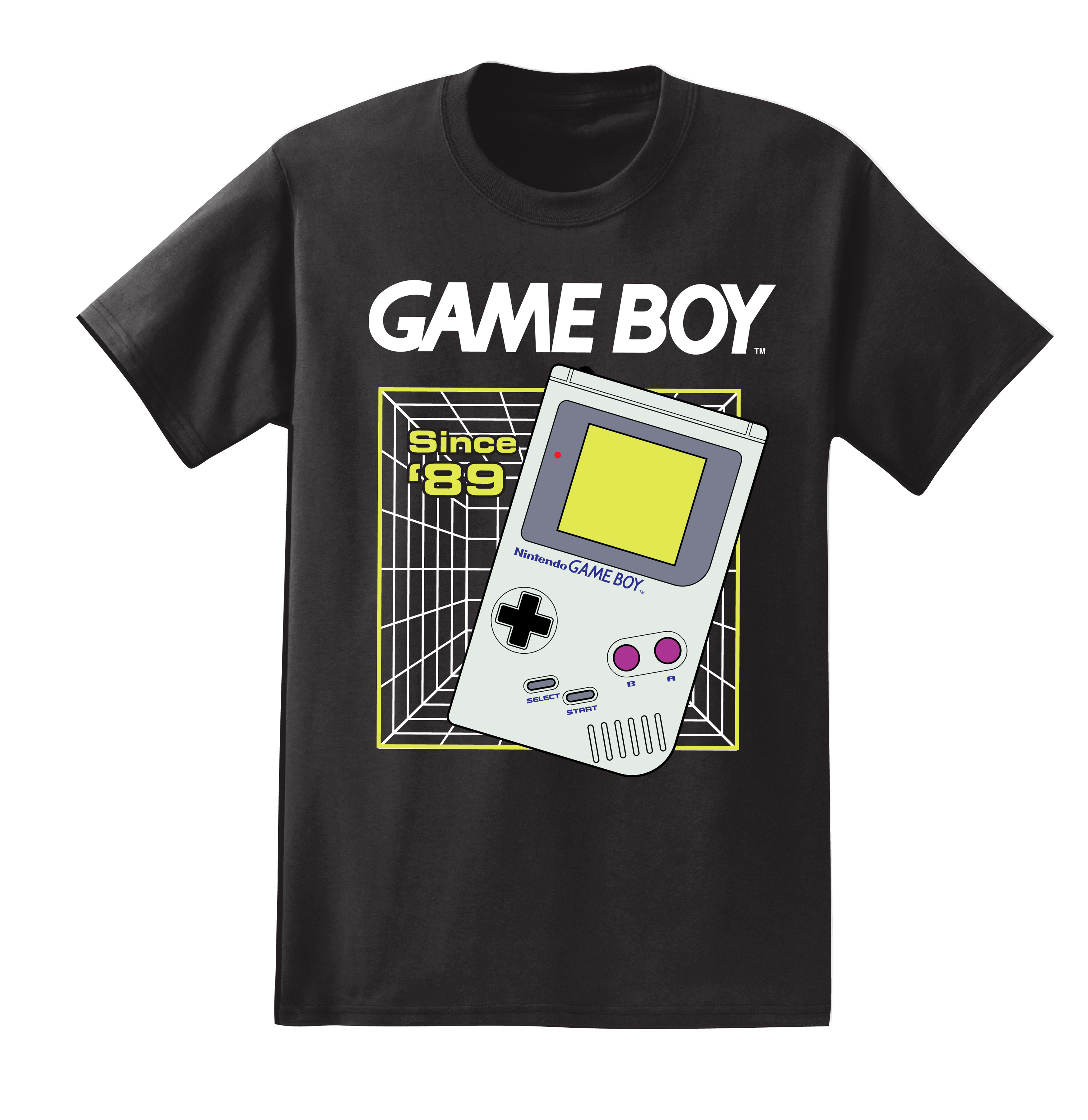 Tシャツ ゲームボーイ 89年 黒 入荷写真