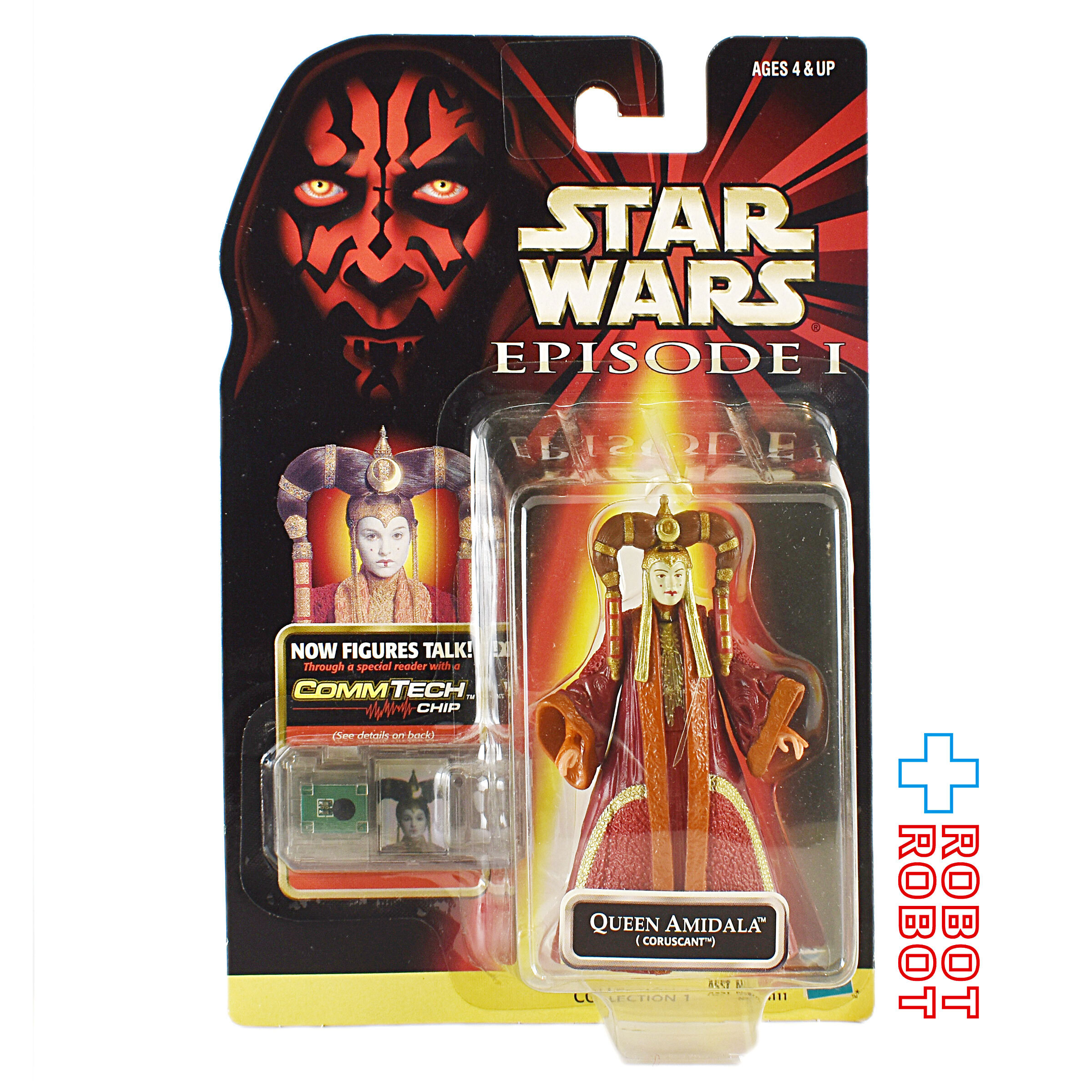 スター・ウォーズ EP1 コムテック クイーン・アミダラ (コルサント) 3.75インチ アクションフィギュア 未開封 入荷写真