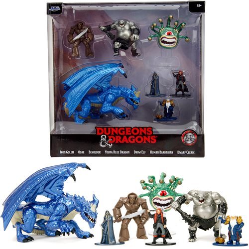 JADA TOYS ダンジョンズ & ドラゴンズ ナノメタルフィグズ デラックス ミニフィギュア 7パック 入荷写真
