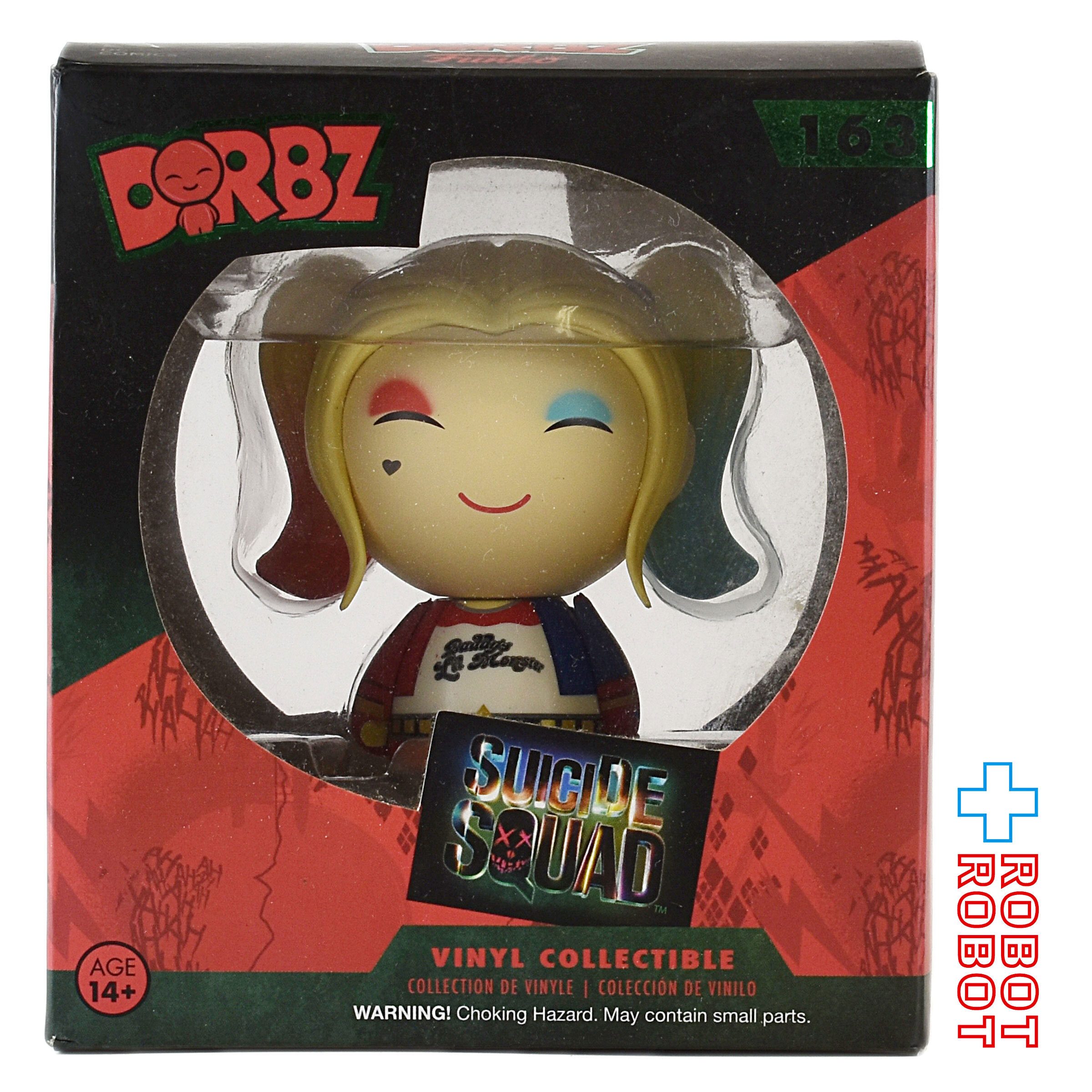 ファンコ DORBZ ドーブズ 163 スーサイド・スクワッド ハーレイ・クイン ビニール コレクティブル フィギュア 箱入未開封 ※難有 入荷写真