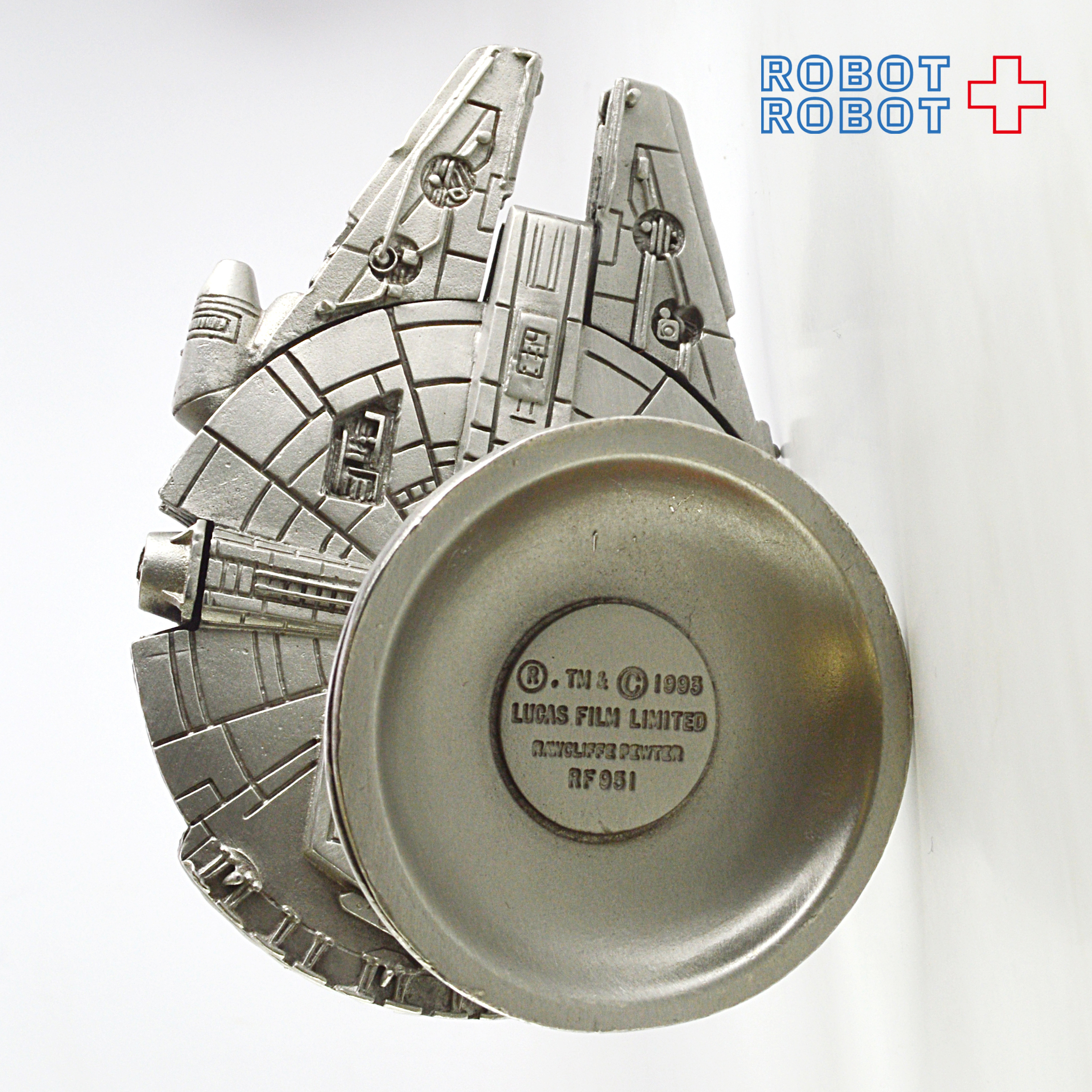 スター・ウォーズ ロークリフ 限定版ミレニアム・ファルコン 台座付ピューターフィギュア 入荷写真