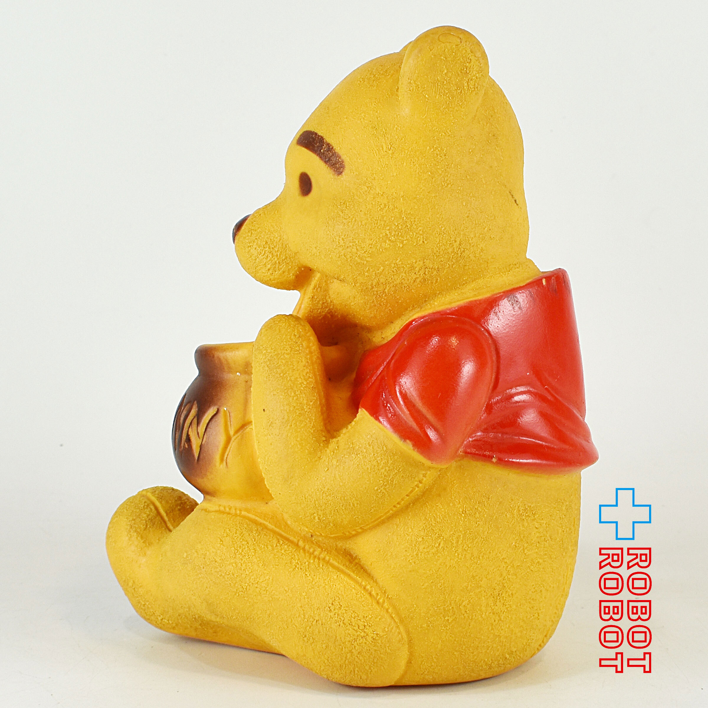 ディズニー くまのプーさん ラバー スクイーク ソフビ フィギュア 1966 入荷写真