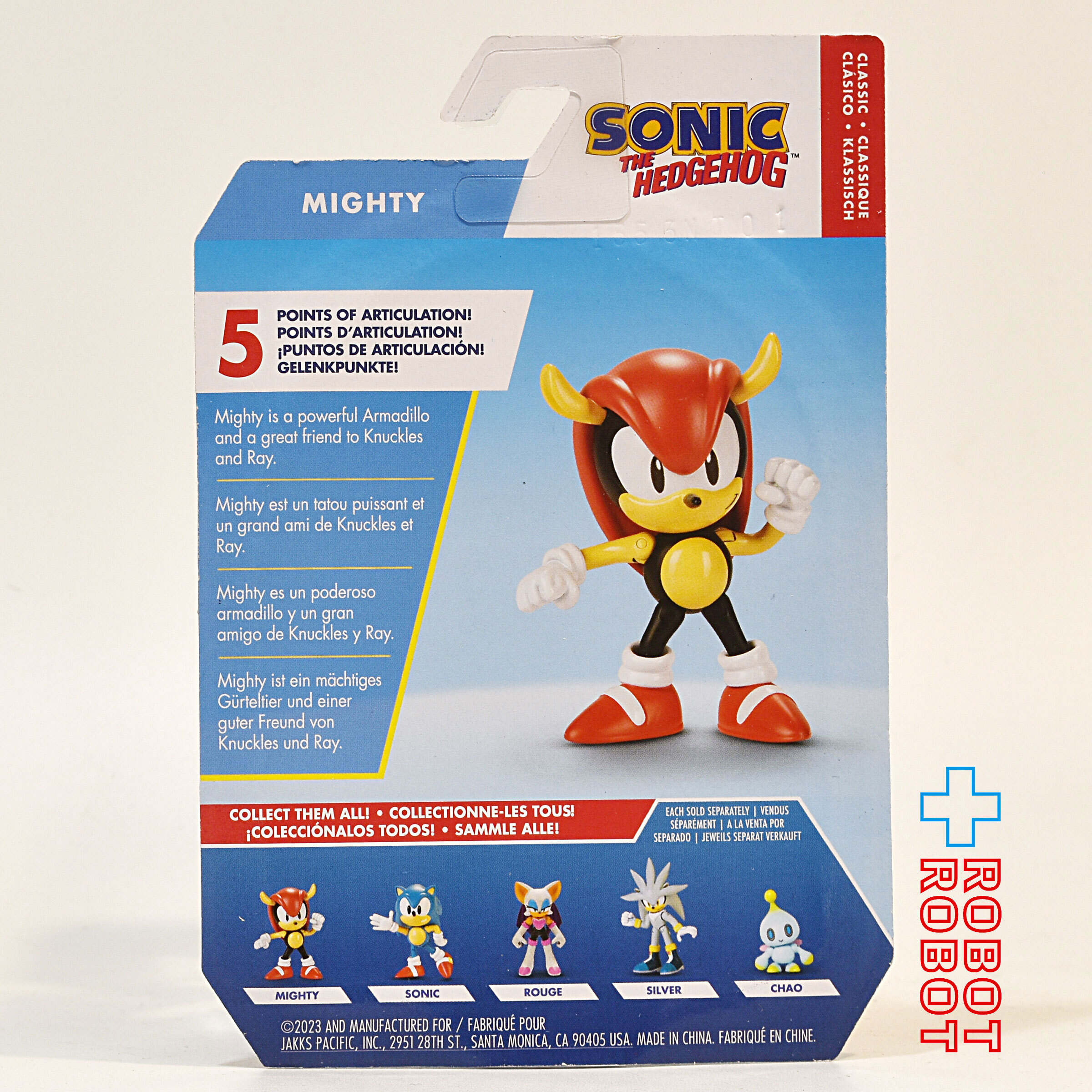 ソニック・ザ・ヘッジホッグ 2.5インチ アクションフィギュア マイティ ウェーブ13 未開封 入荷写真