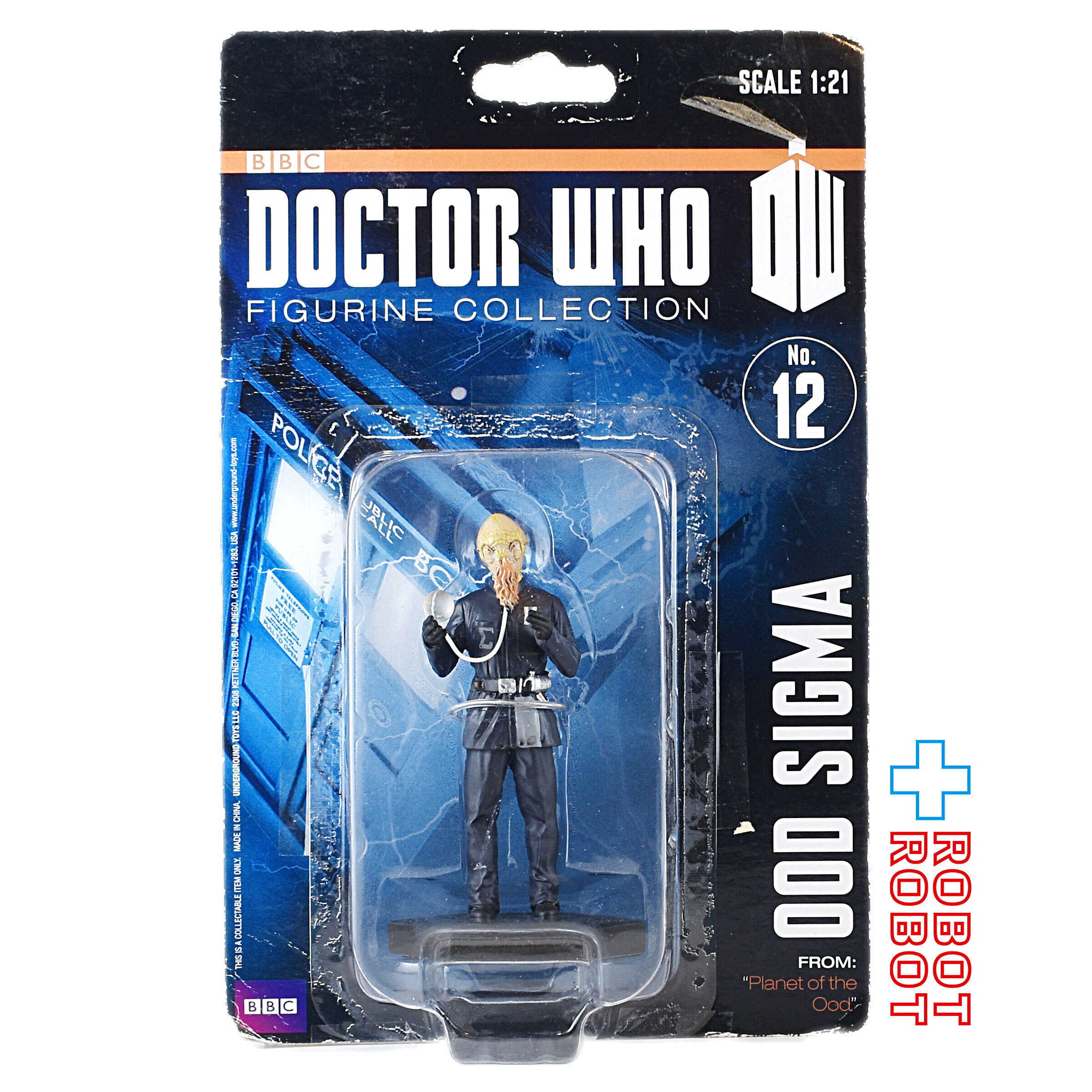 イーグルモス ドクター・フー フィギュアリンコレクション ウード・シグマ ※難あり 入荷写真