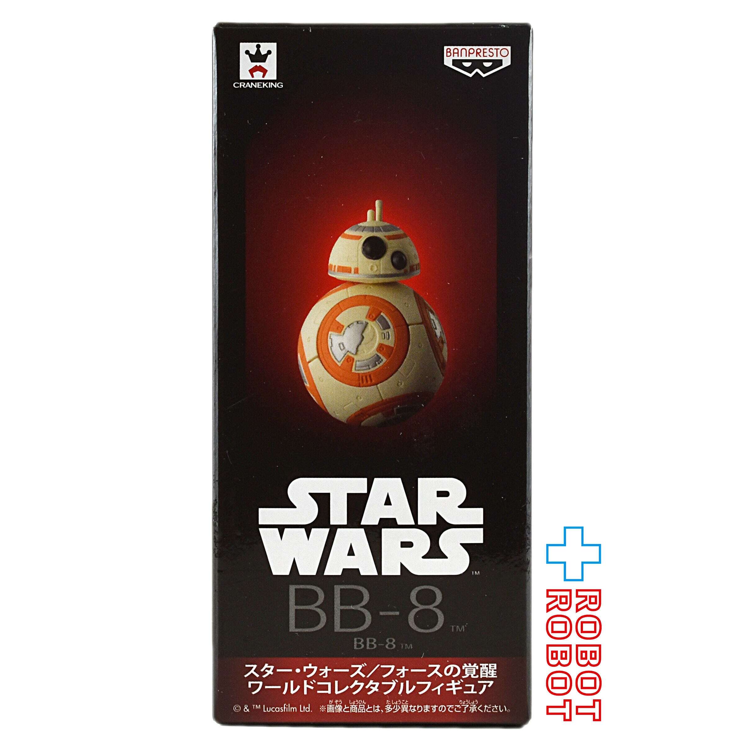バンプレスト スター・ウォーズ フォースの覚醒 ワールドコレクタブルフィギュア BB-8 未開封 入荷写真