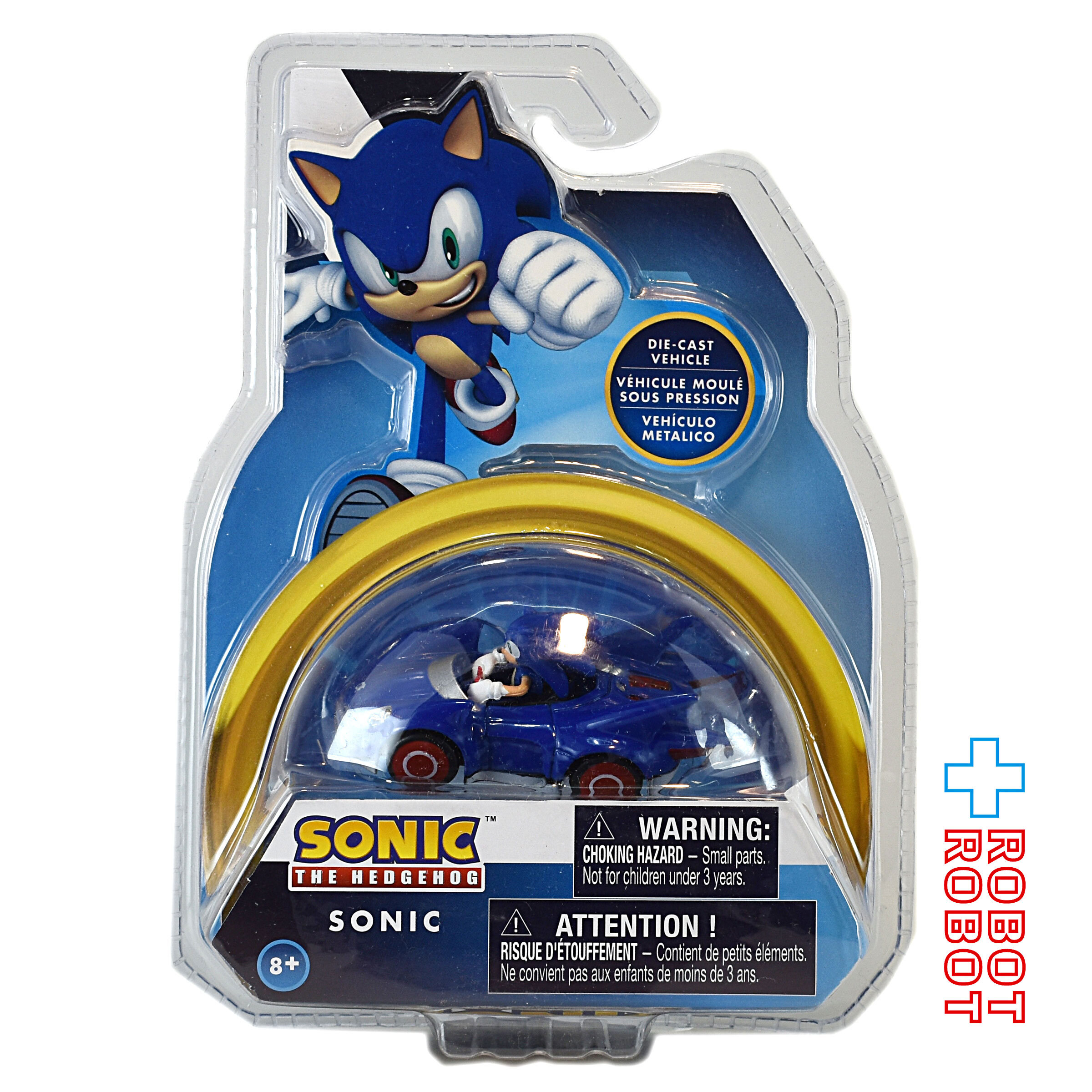 ソニック・ザ・ヘッジホッグ ソニック セガ オールスターズ レーシング ソニック ダイキャストビークル 未開封 入荷写真