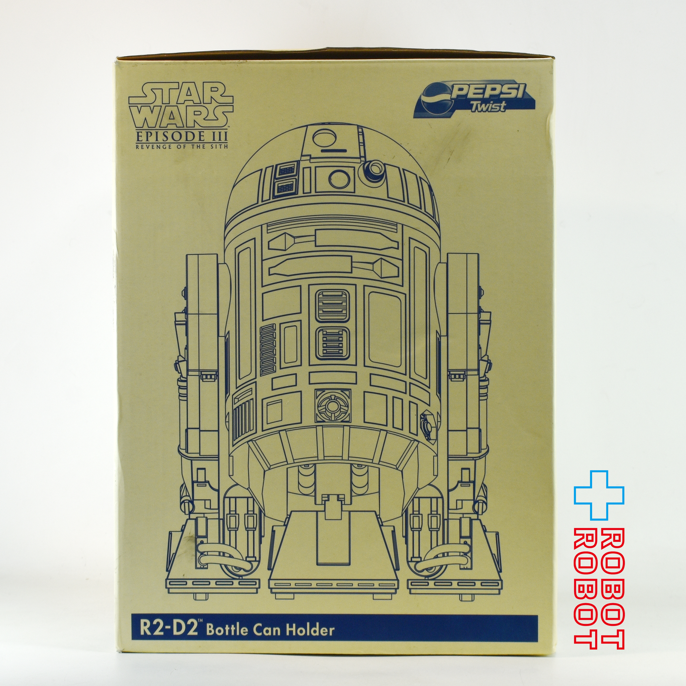 ペプシツイスト スター・ウォーズ エピソード3 R2-D2 ムービング ボトル缶ホルダー 箱入 入荷写真