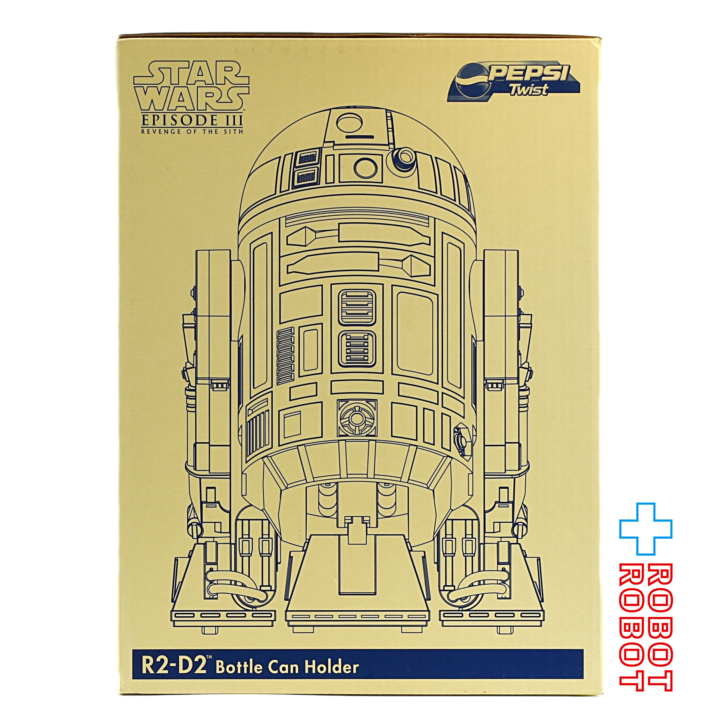 ペプシツイスト スター・ウォーズ エピソード3 R2-D2 ムービング ボトル缶ホルダー 箱入 入荷写真
