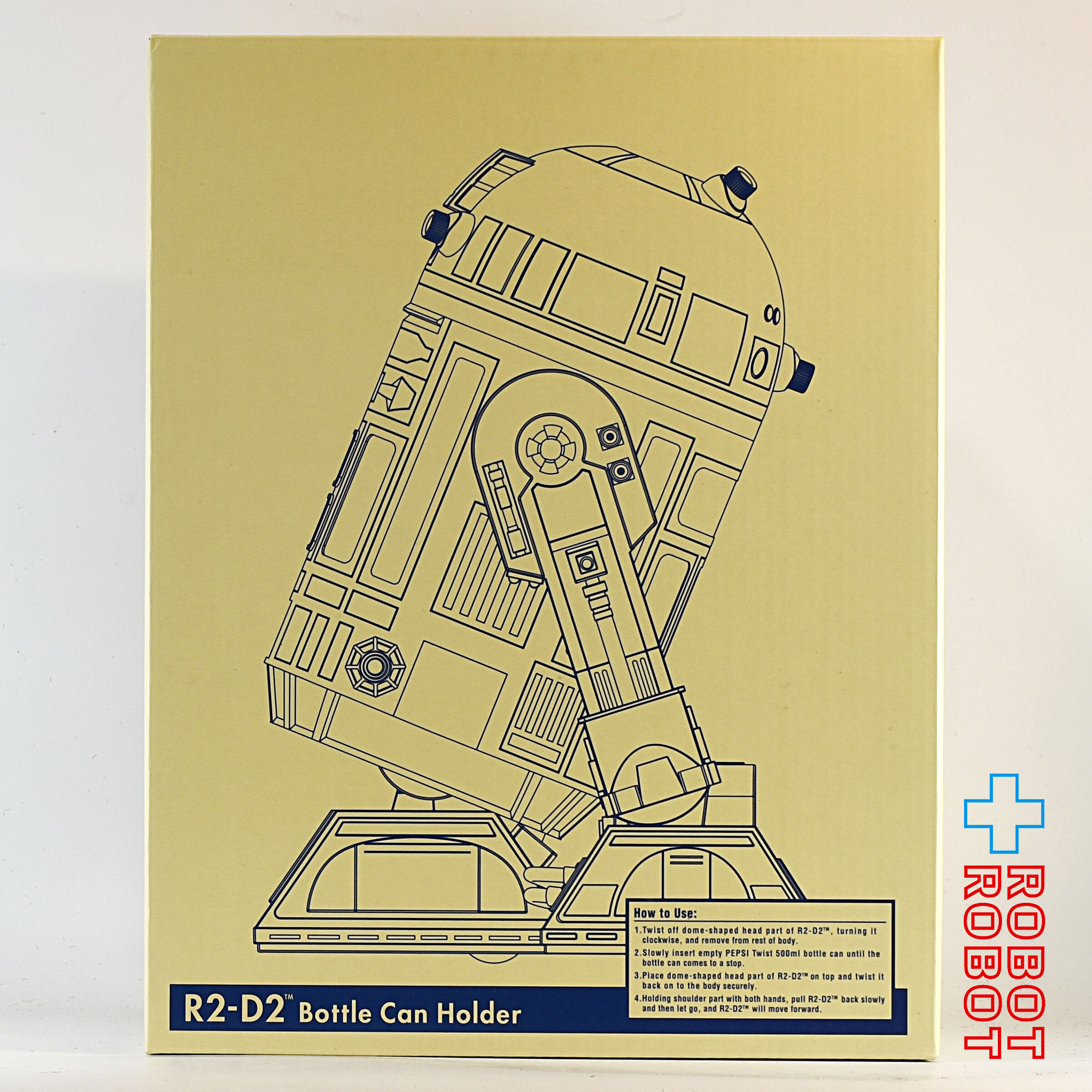 ペプシツイスト スター・ウォーズ エピソード3 R2-D2 ムービング ボトル缶ホルダー 箱入 入荷写真