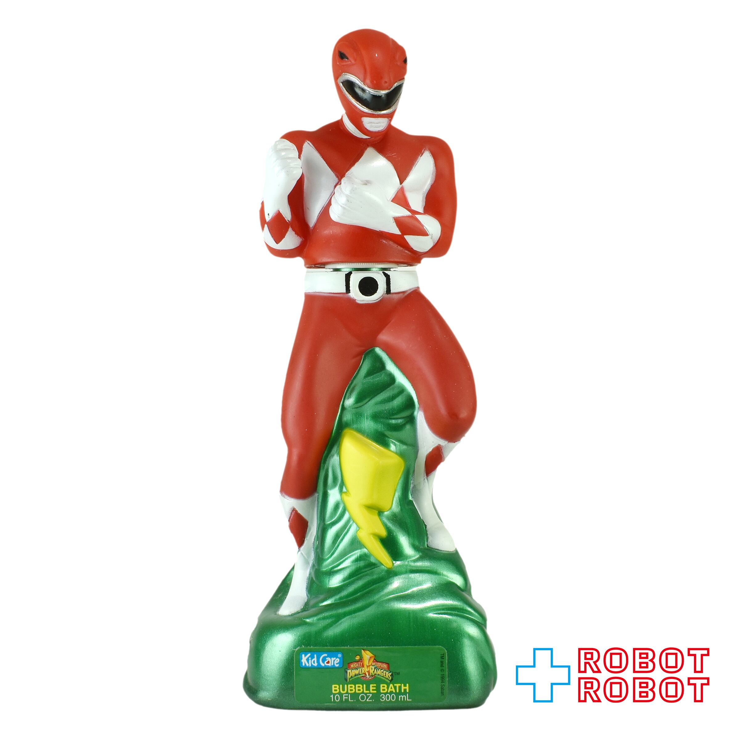 キッドケア社 パワーレンジャー レッド ソーキー シャンプー バブルバスボトル フィギュア 1994 入荷写真