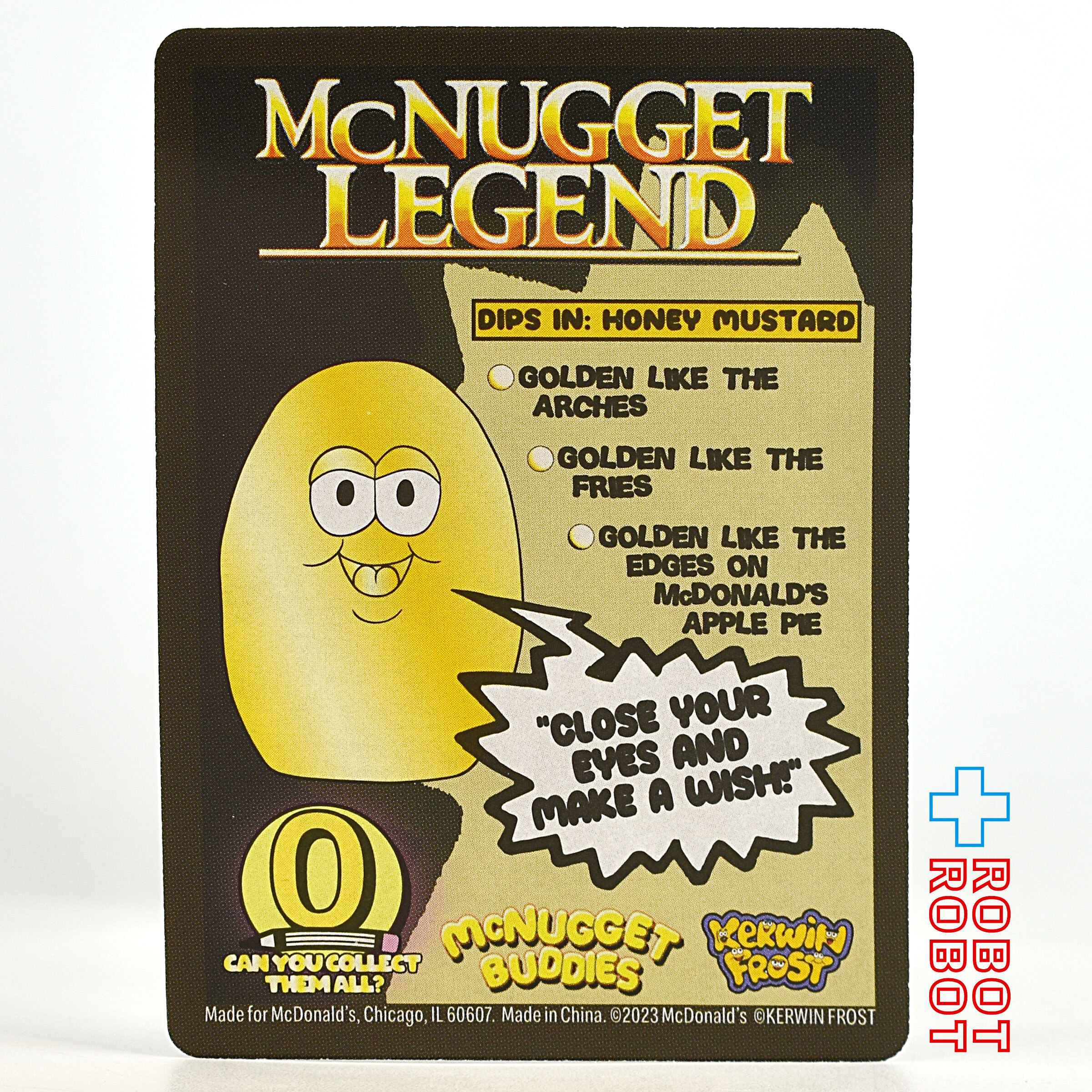 マクドナルド マックナゲット バディーズ カーウィンフロスト ゴールデン・ナゲット ハッピーミールトイ 入荷写真