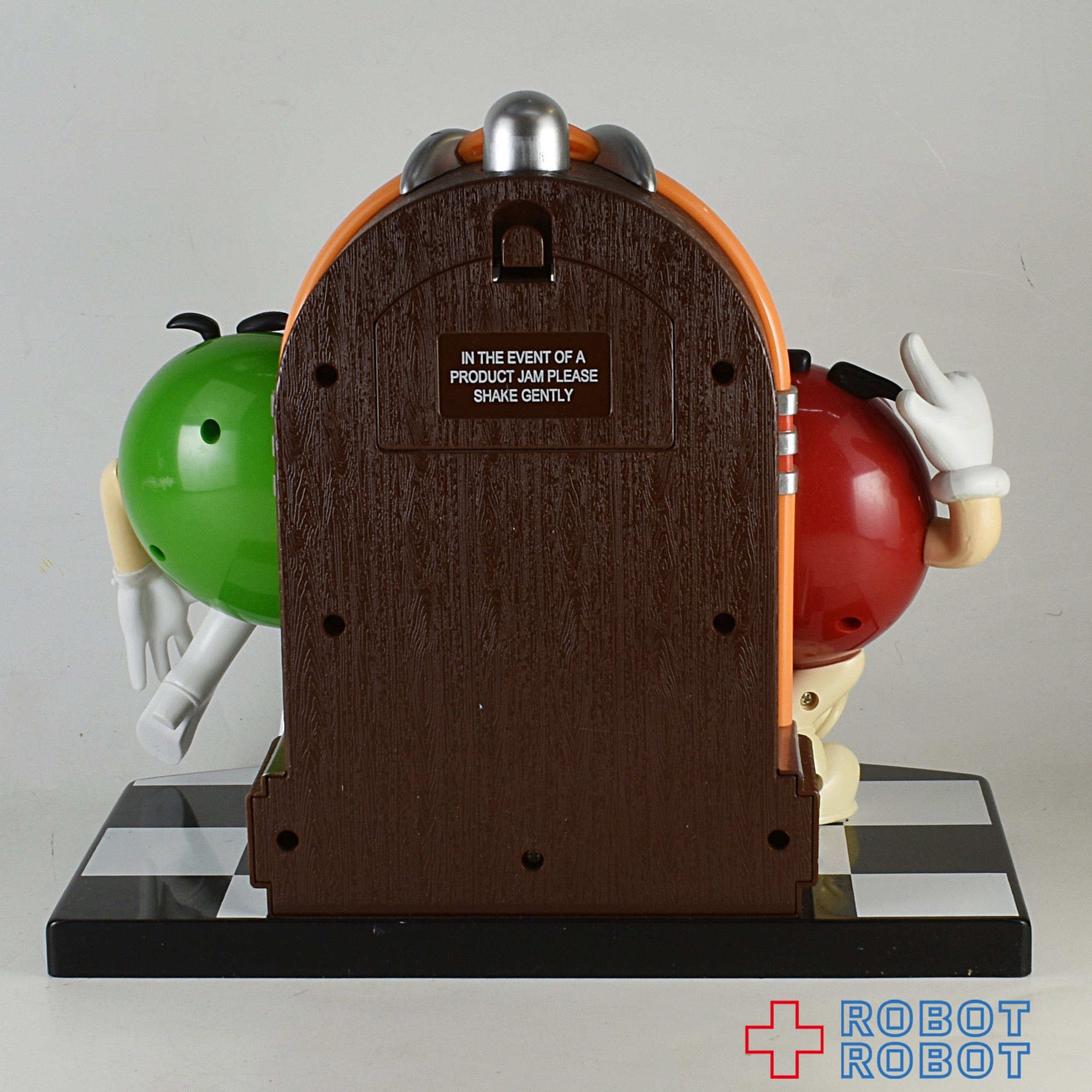 M&M's ディスペンサー ジュークボックス ロックンロールカフェ エムアンドエムズ シルバー 企業物 入荷写真