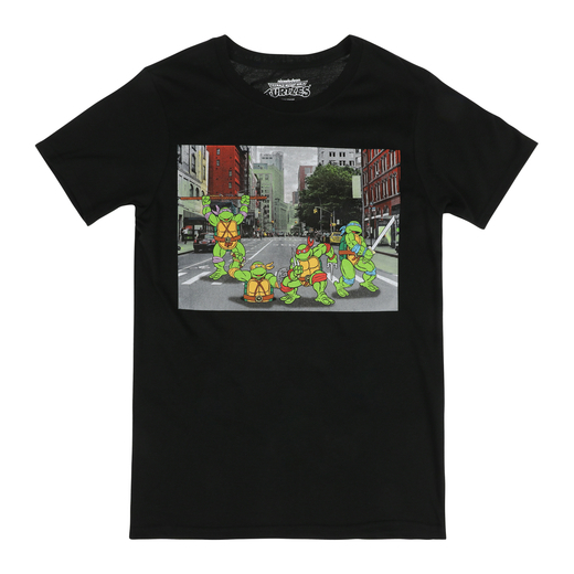 タートルズ グラフィック ブラック Tシャツ 入荷写真