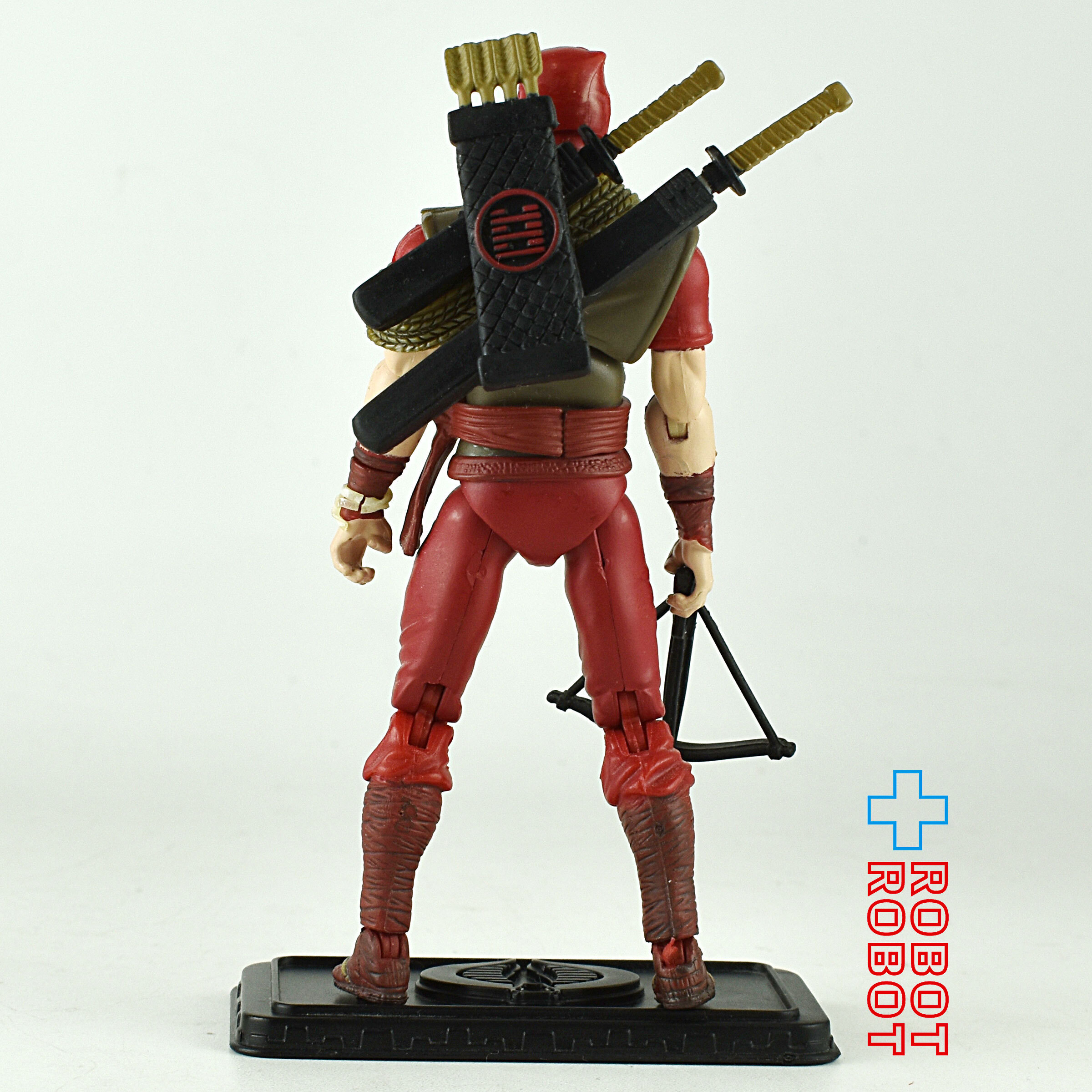 ハズブロ G.I.ジョー GIジョー 25周年 レッドニンジャリーダー 3.75 インチ アクションフィギュア 2008 ルース 入荷写真
