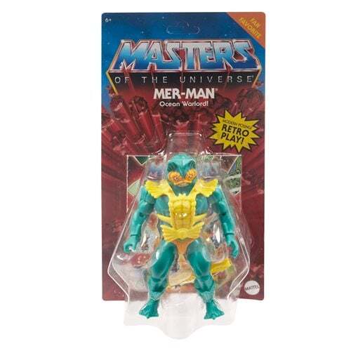 マテル MOTU マスターズ・オブ・ザ・ユニバース オリジンズ wave15 マーマン アクションフィギュア 未開封 入荷写真