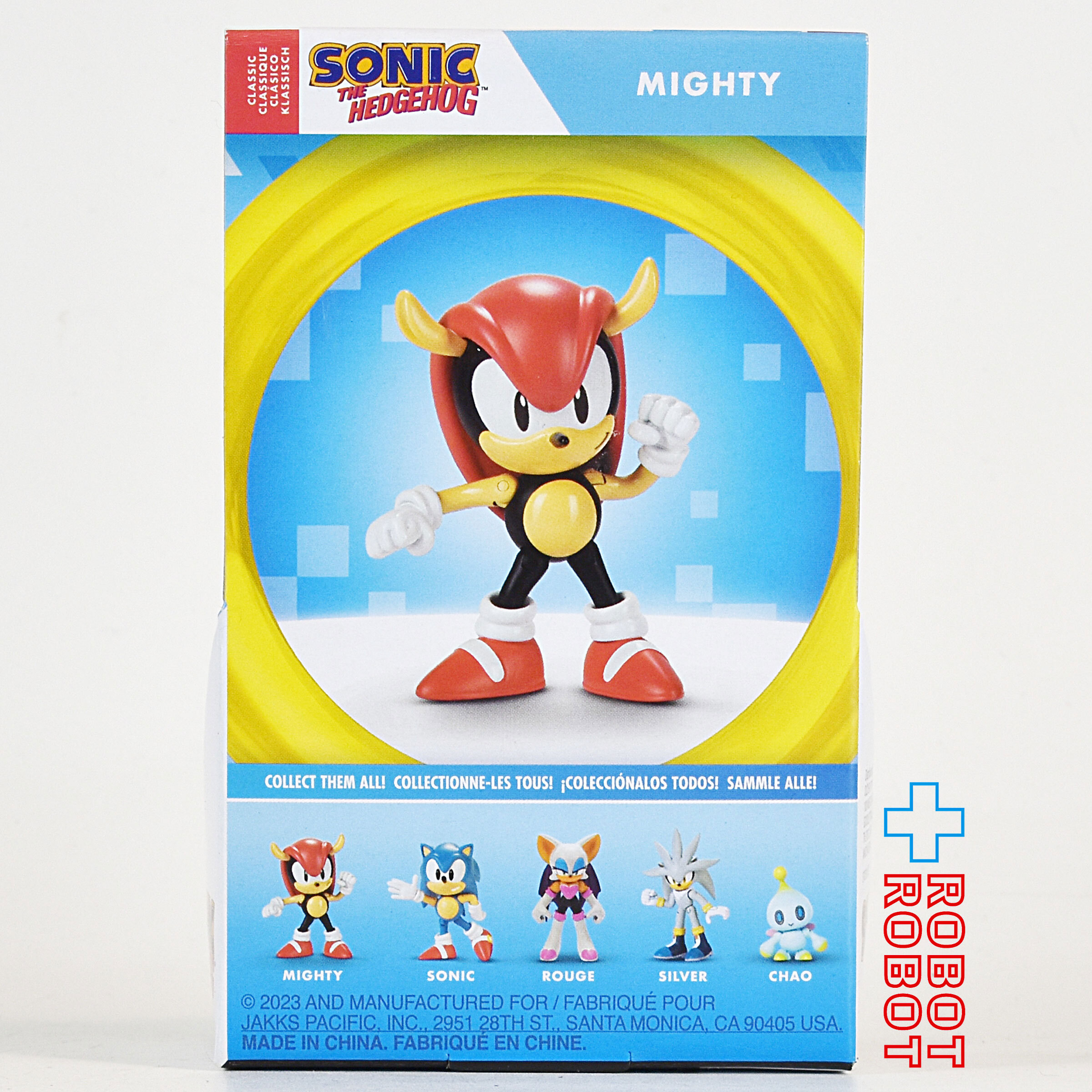 ソニック・ザ・ヘッジホッグ 2.5インチ アクションフィギュア マイティ 入荷写真