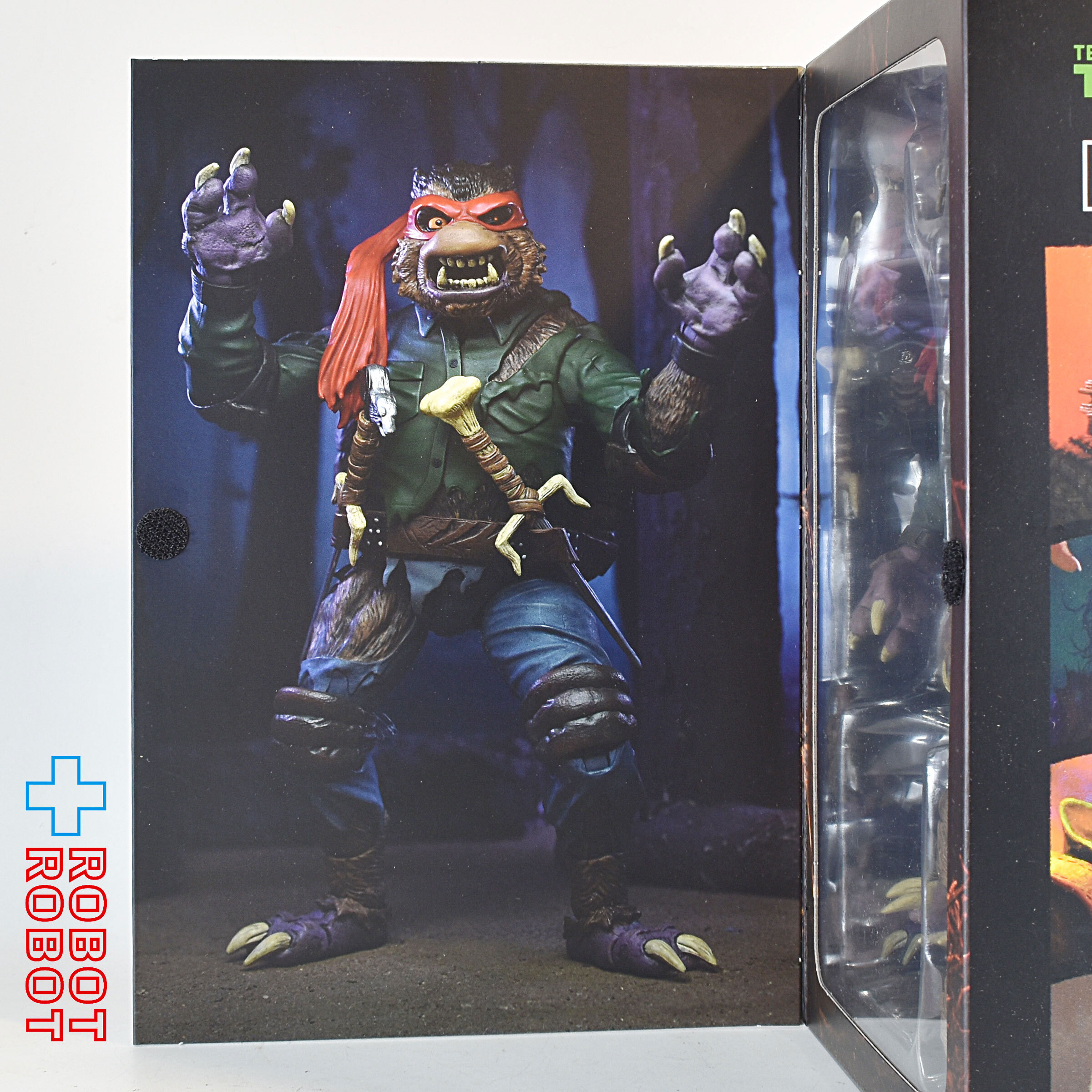 ネカ TMNT ティーンエイジ・ミュータント・ニンジャ・タートルズ ユニバーサル・モンスター ラファエロ as ウルフマン アルティメット 7インチ アクションフィギュア 開封 入荷写真