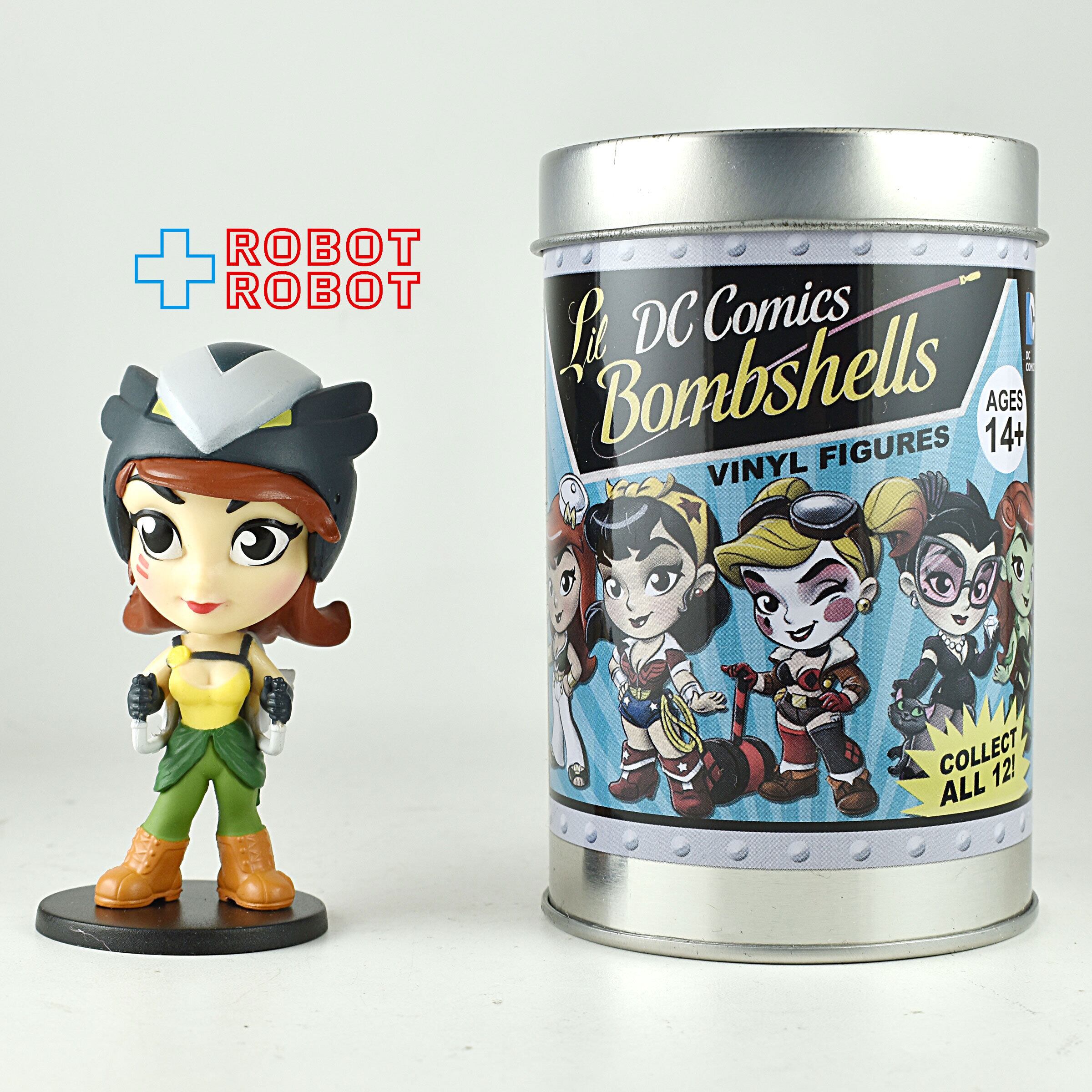 Lil DCコミック ボムシェルズ ホークガール 開封箱付 入荷写真