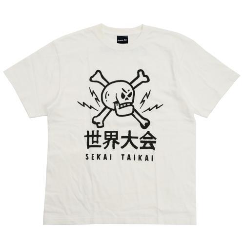 コブラ会 Cobra Kai 世界大会スカルTシャツ 白 入荷写真