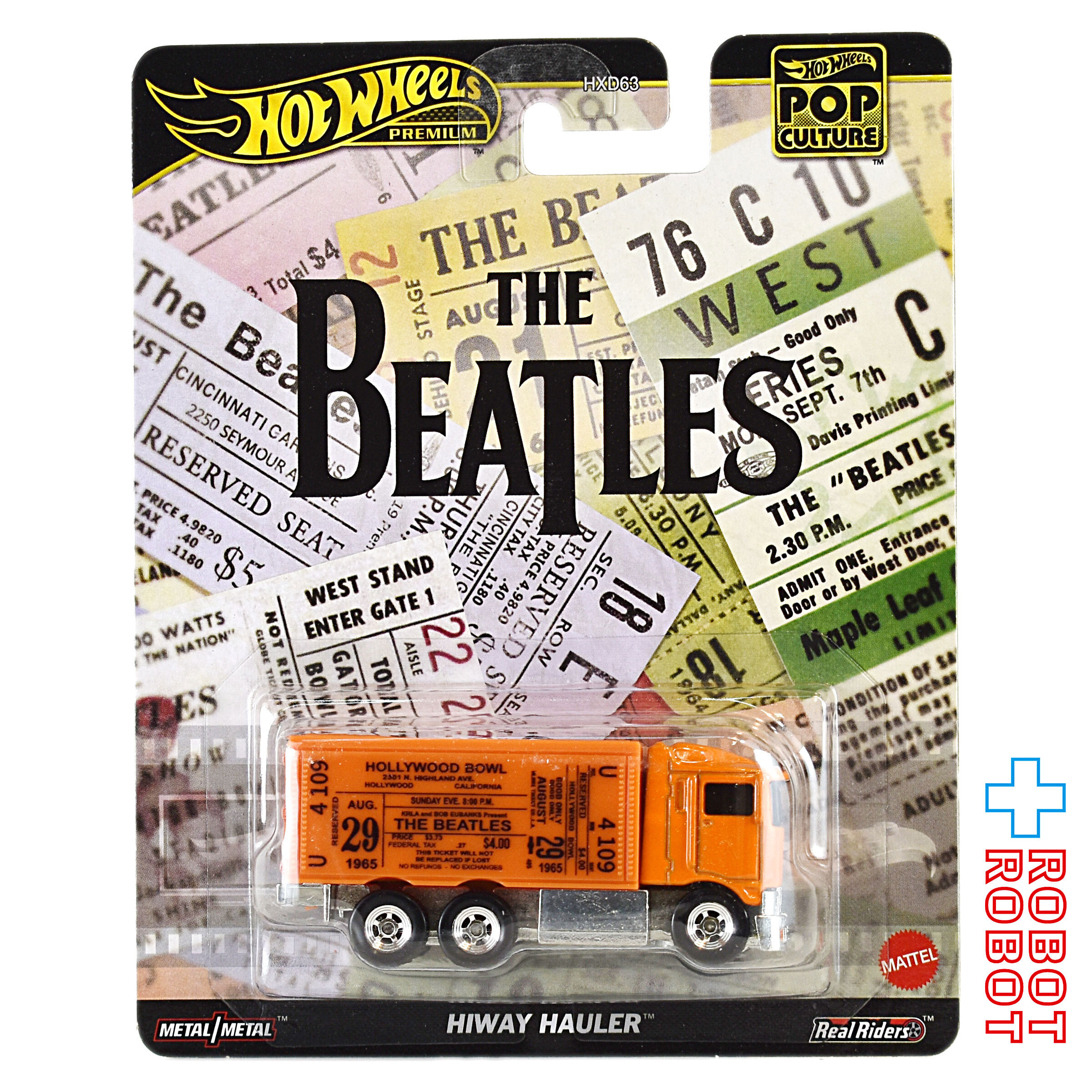 ホットウィール ポップカルチャー 2024 ビートルズ ハイウェイ・ハウラー 未開封 入荷写真