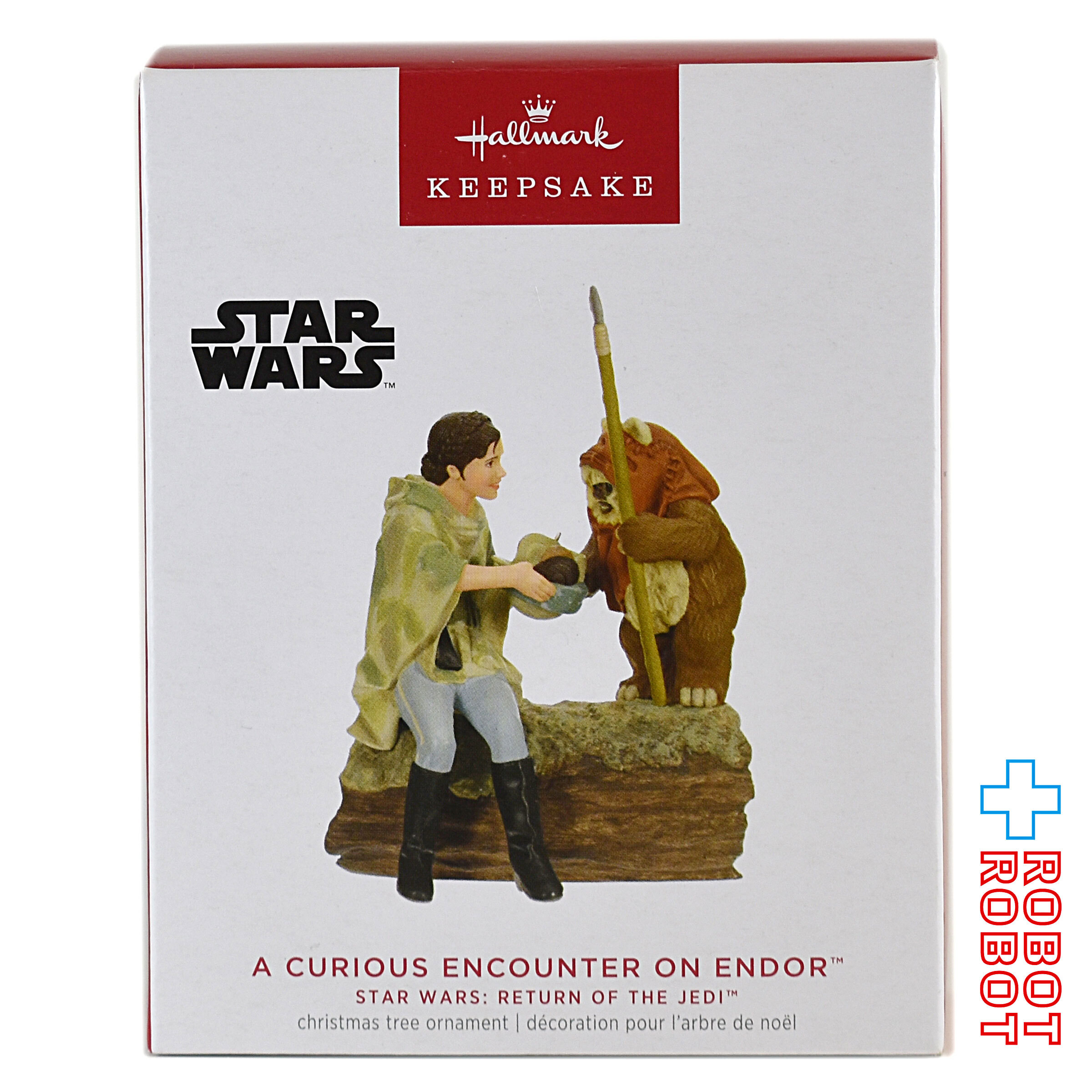 ホールマーク スター・ウォーズ レイア＆イウォーク エンドアの遭遇 オーナメント 箱入 入荷写真