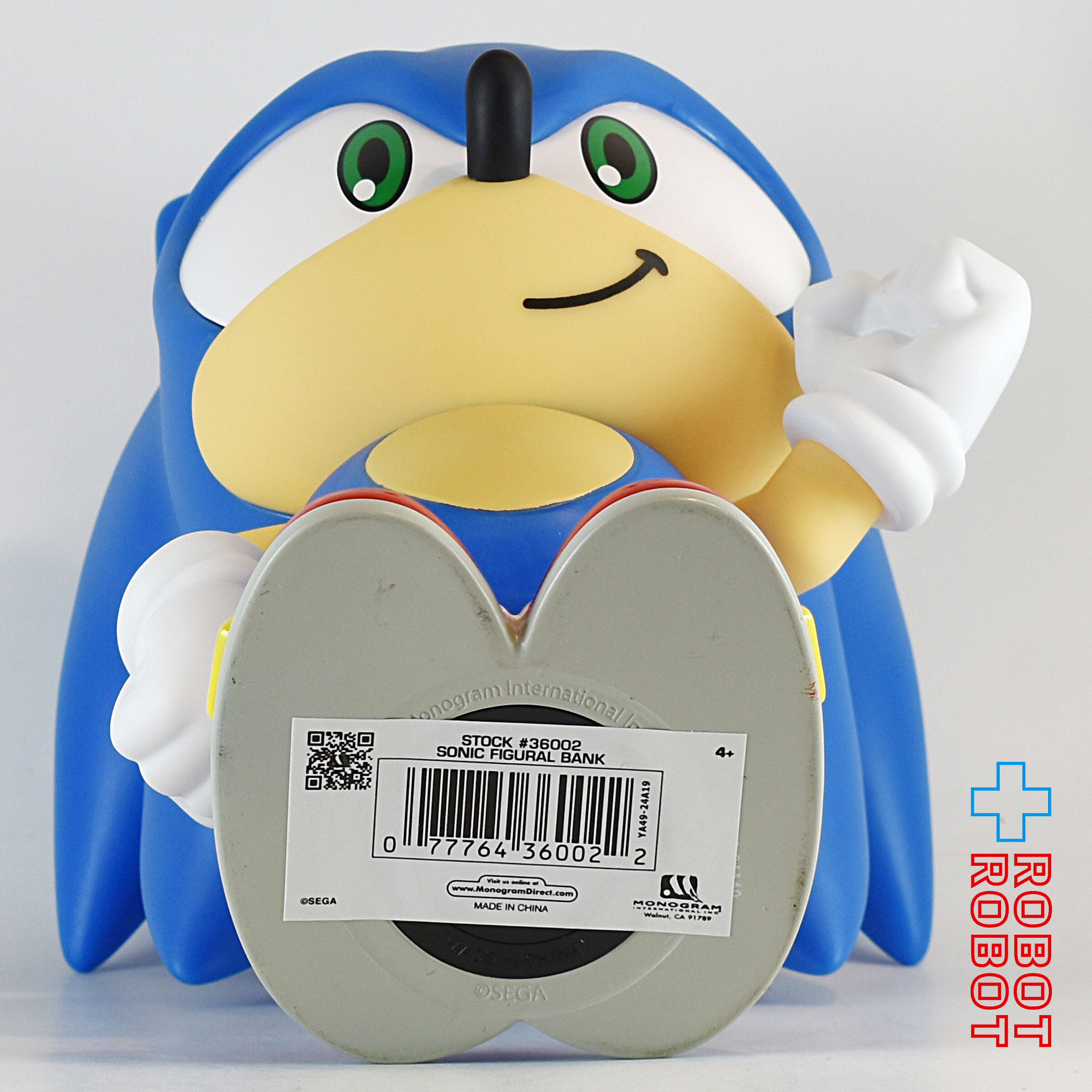 モノグラム ソニック・ザ・ヘッジホッグ PVC貯金箱 入荷写真