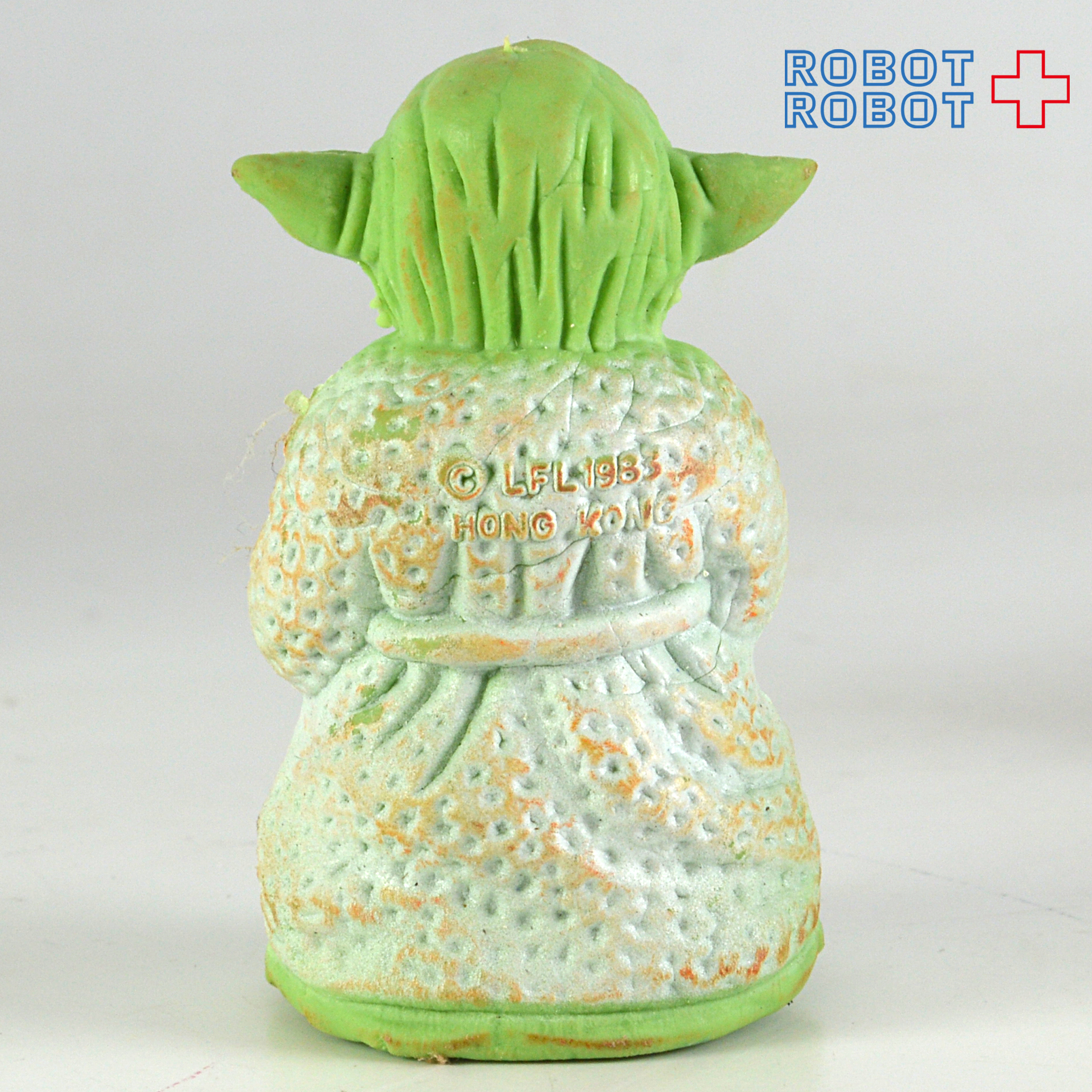 スター・ウォーズ ヨーダ 消しゴムフィギュア 杖茶色 入荷写真