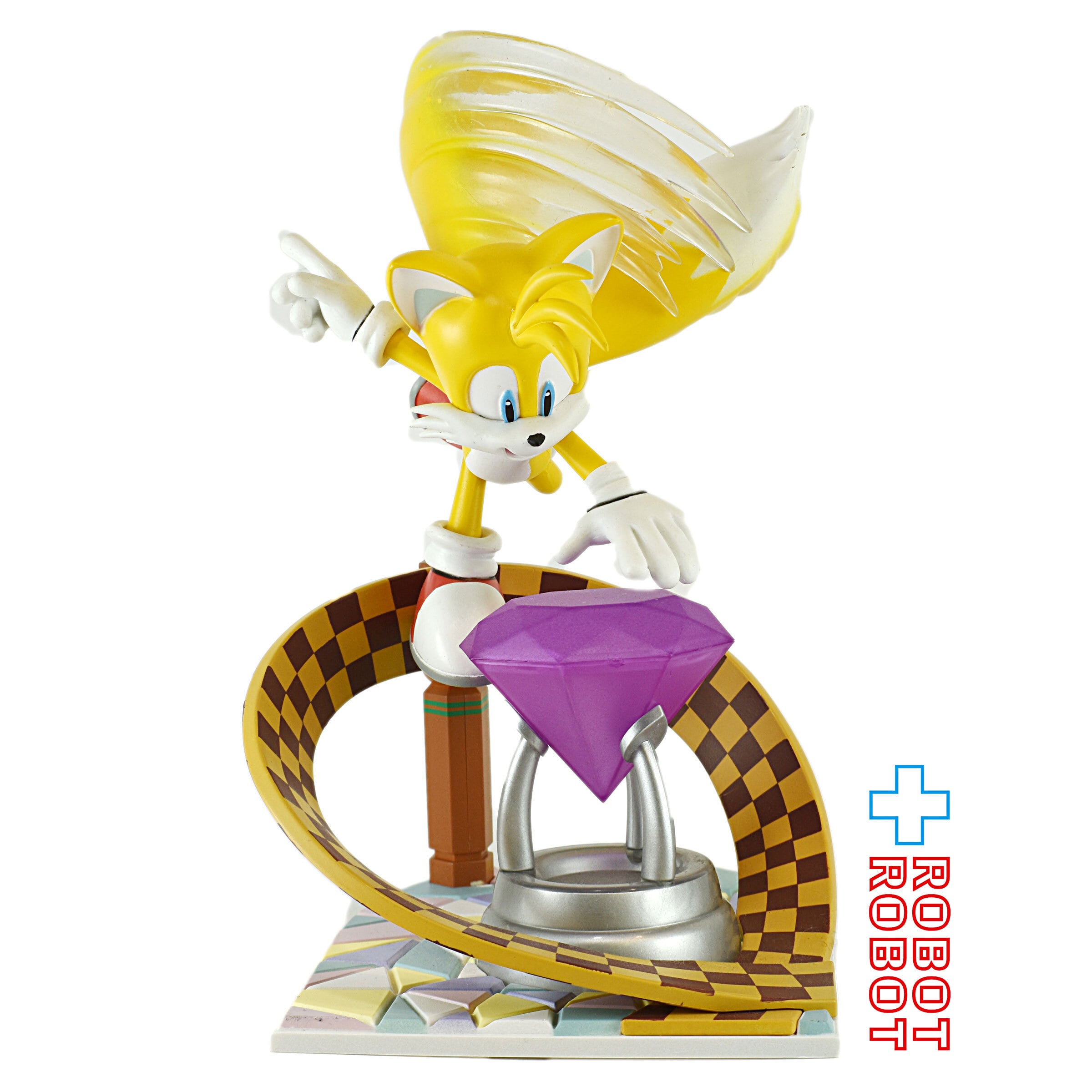ダイアモンドセレクト ソニック・ザ・ヘッジホッグ ギャラリー テイルス スタチュー 箱入開封 ゲームストップ限定
