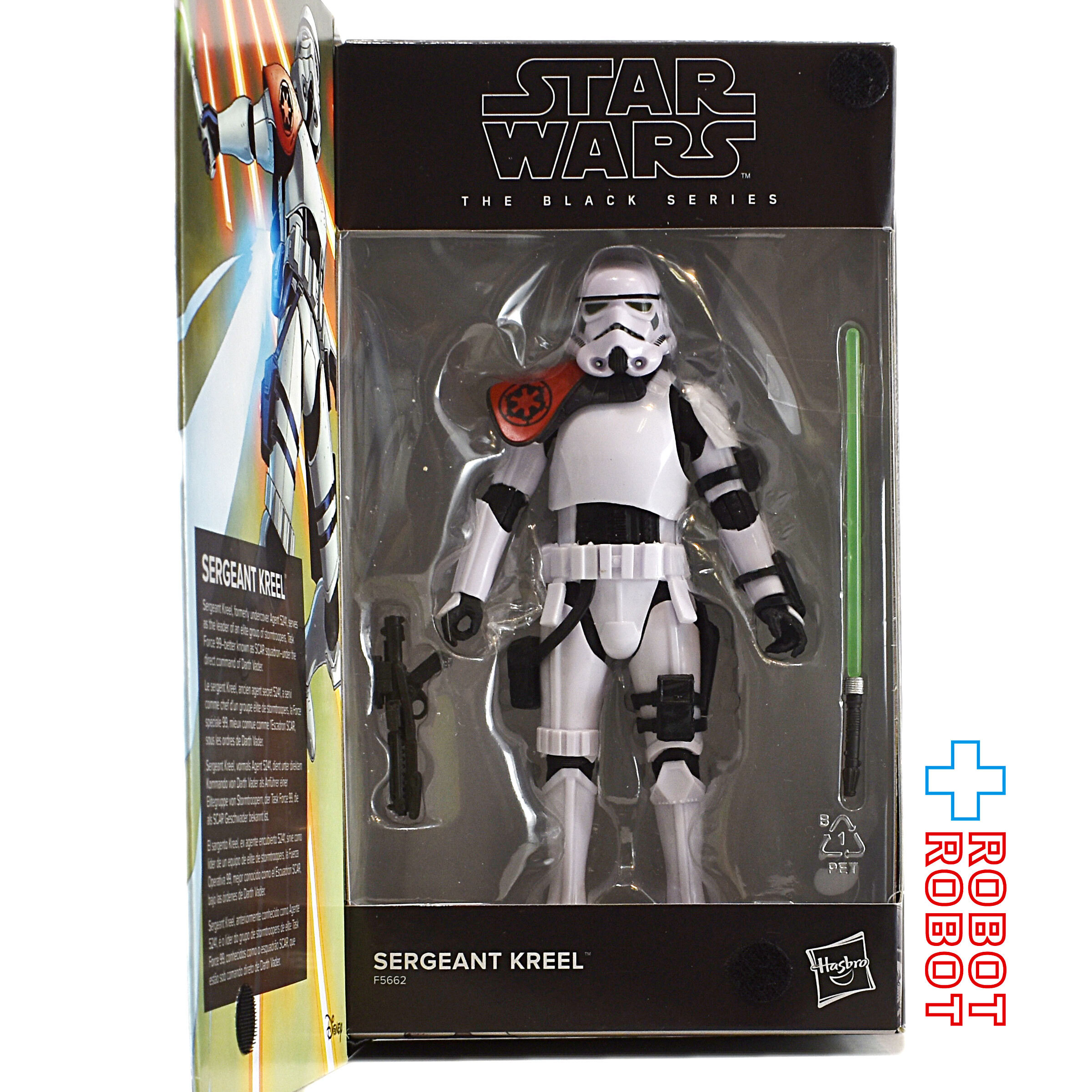 スター・ウォーズ ブラックシリーズ 50周年記念版 サージェント・クリール [コミック] 6インチフィギュア 開封品 入荷写真