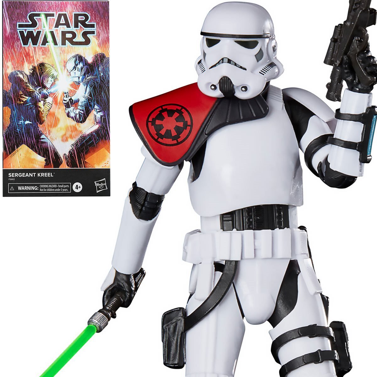 スター・ウォーズ ブラックシリーズ 50周年記念版 サージェント・クリール [コミック] 6インチフィギュア 開封品 入荷写真
