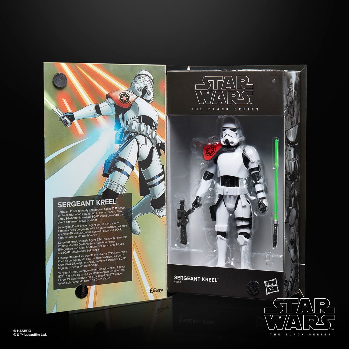 スター・ウォーズ ブラックシリーズ 50周年記念版 サージェント・クリール [コミック] 6インチフィギュア 開封品 入荷写真