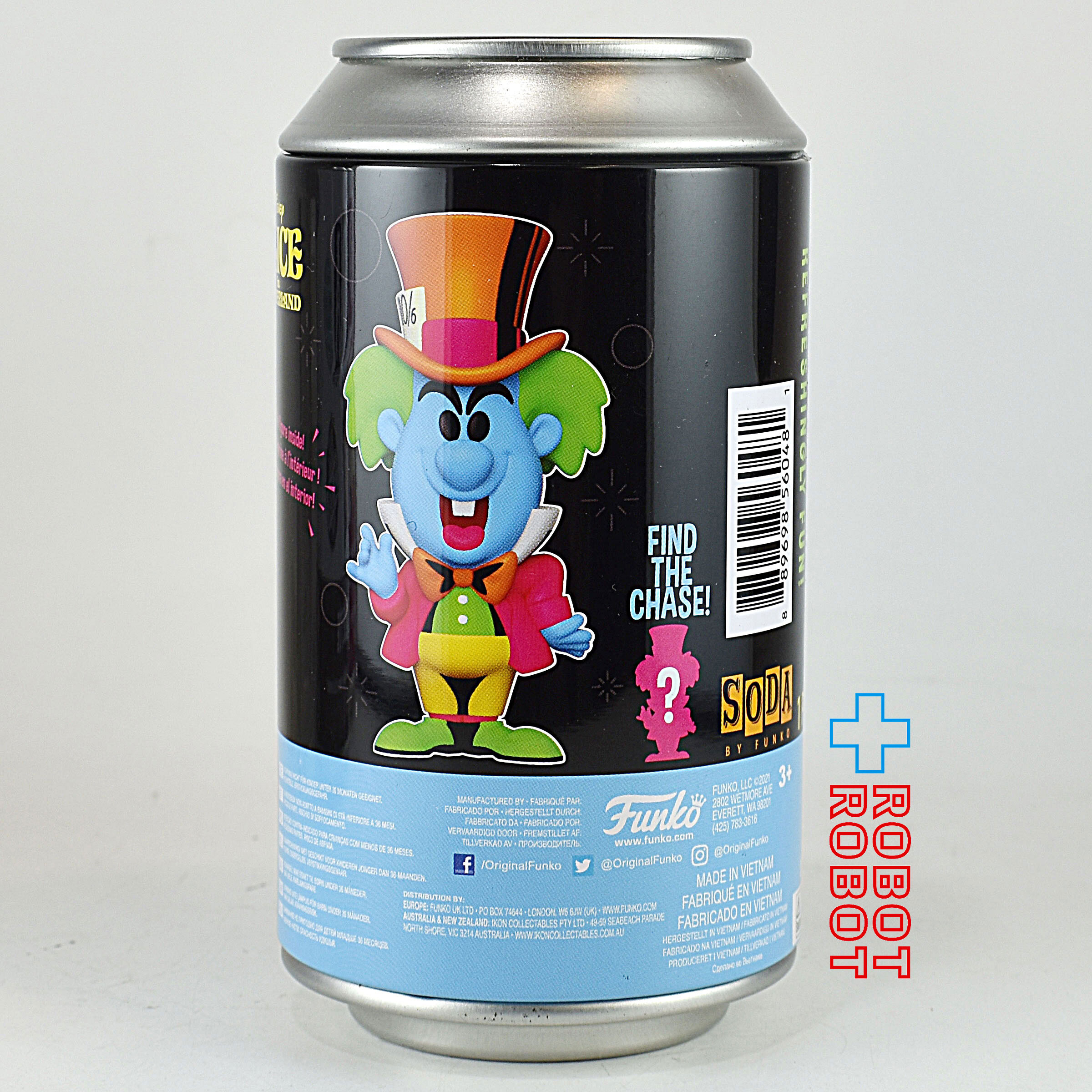 ファンコ SODA ソーダ缶 不思議の国のアリス マッドハッター ビニールフィギュア 未開封 限定 入荷写真