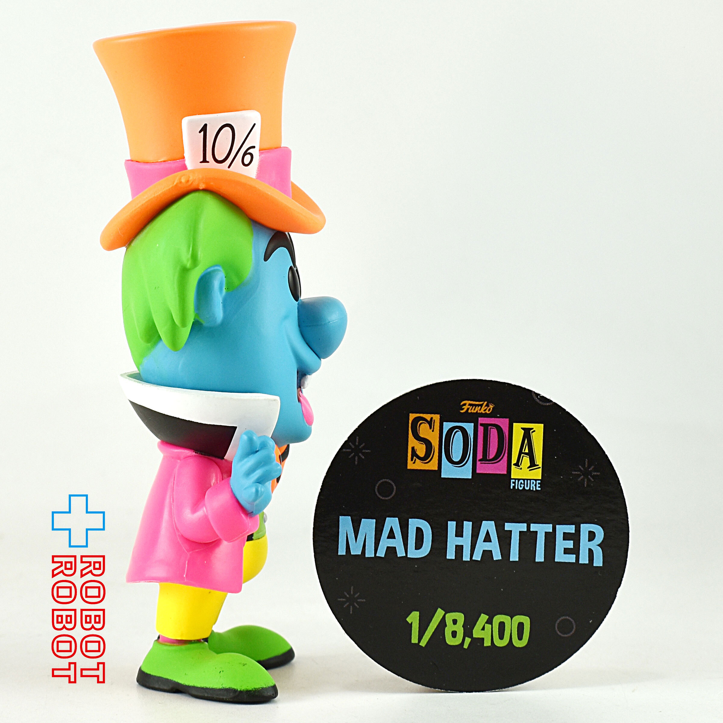 ファンコ SODA ソーダ缶 不思議の国のアリス マッドハッター ビニールフィギュア 未開封 限定 入荷写真